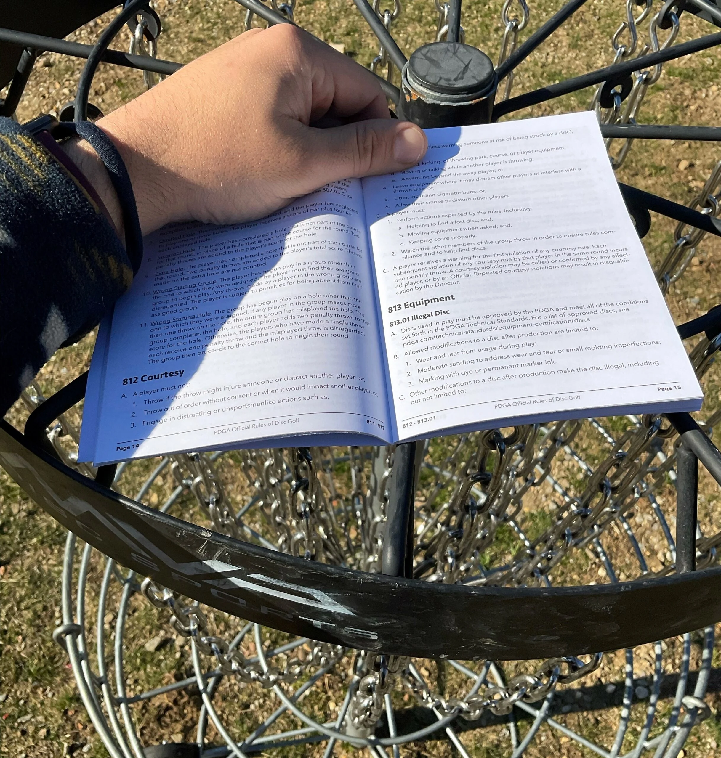 Disc Golf Etiquette - PDGA Rules Handbook