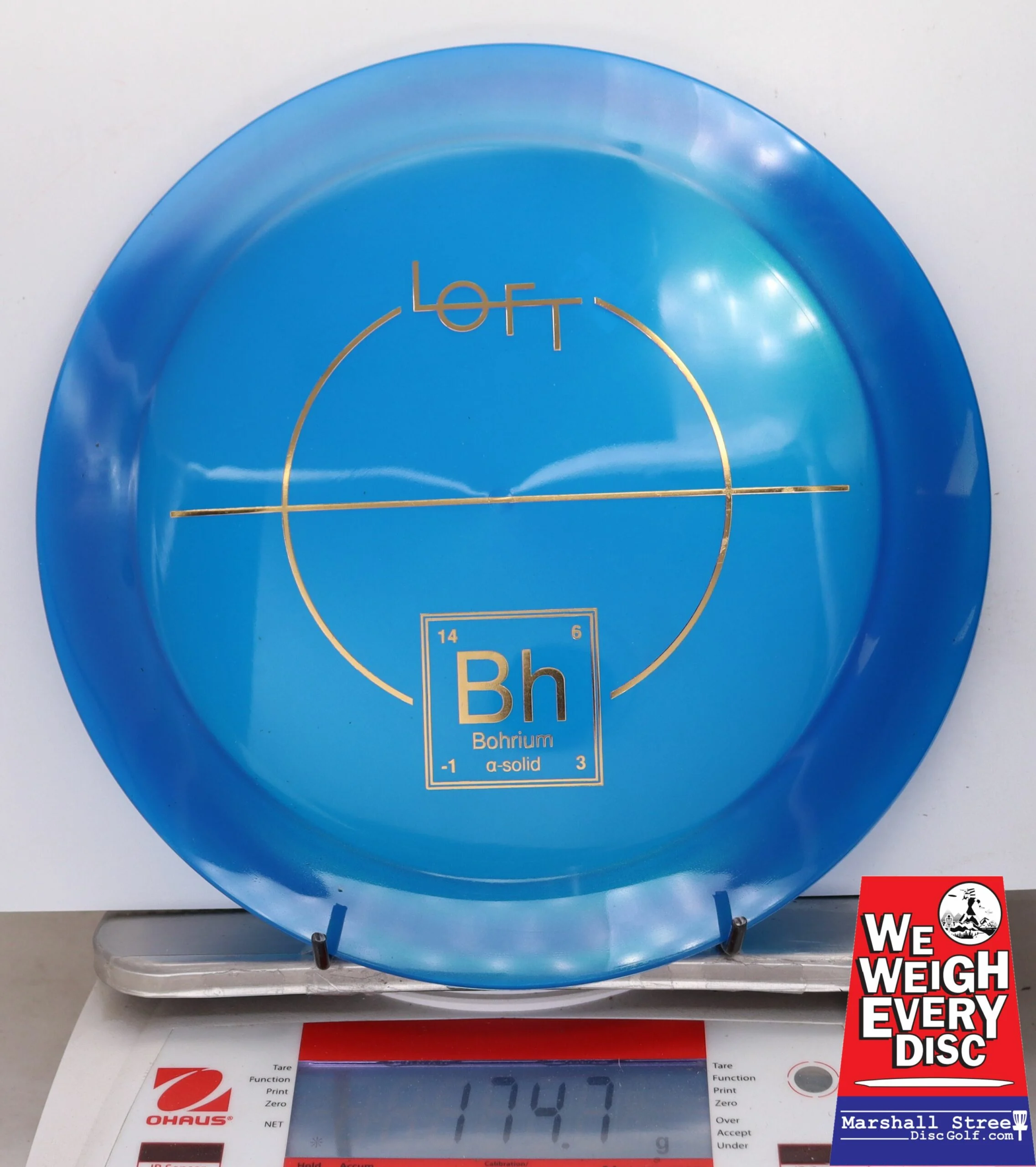 064966 Alpha-Solid Bohrium - #52 Blue, 175