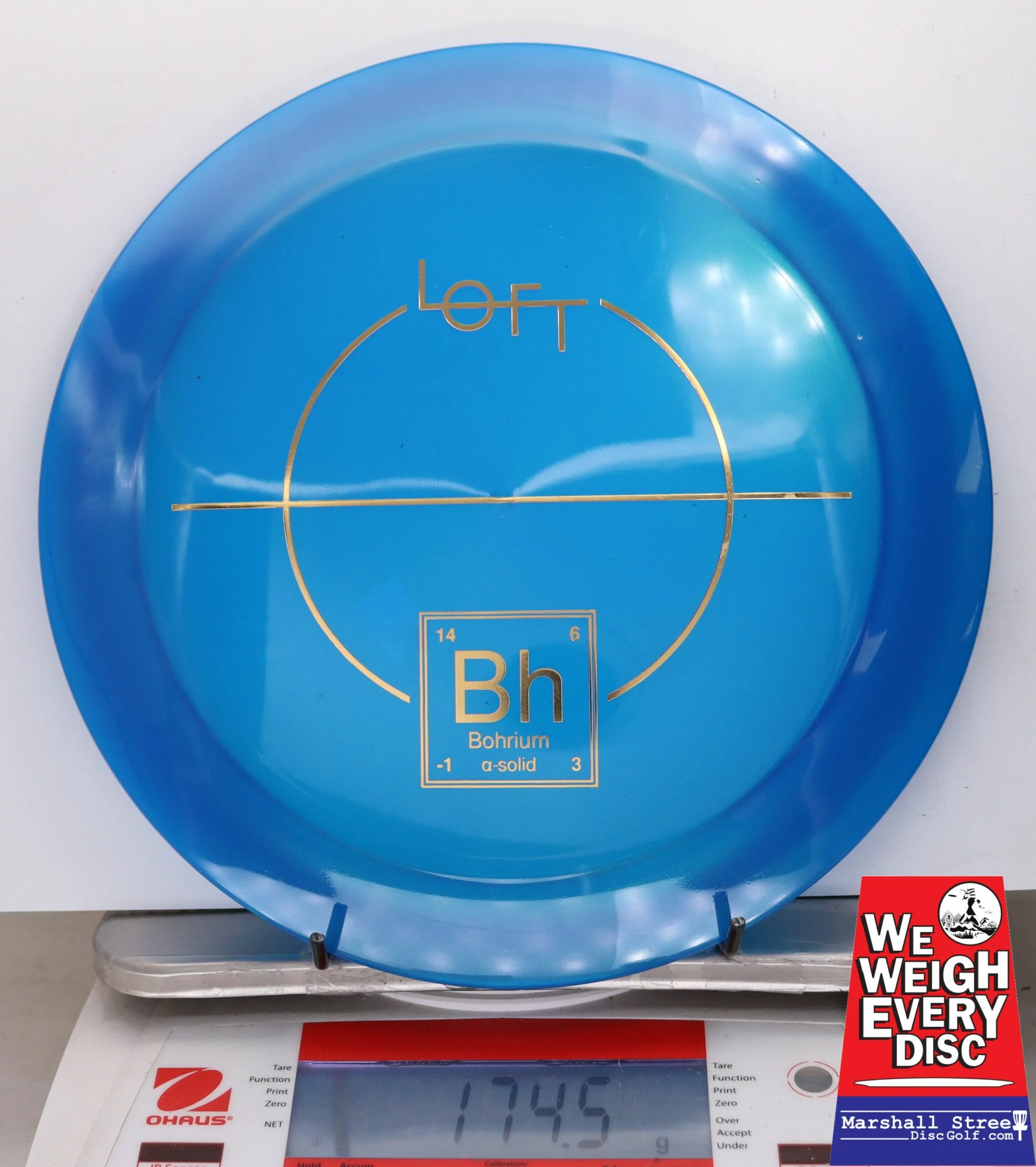 064967 Alpha-Solid Bohrium - #53 Blue, 175