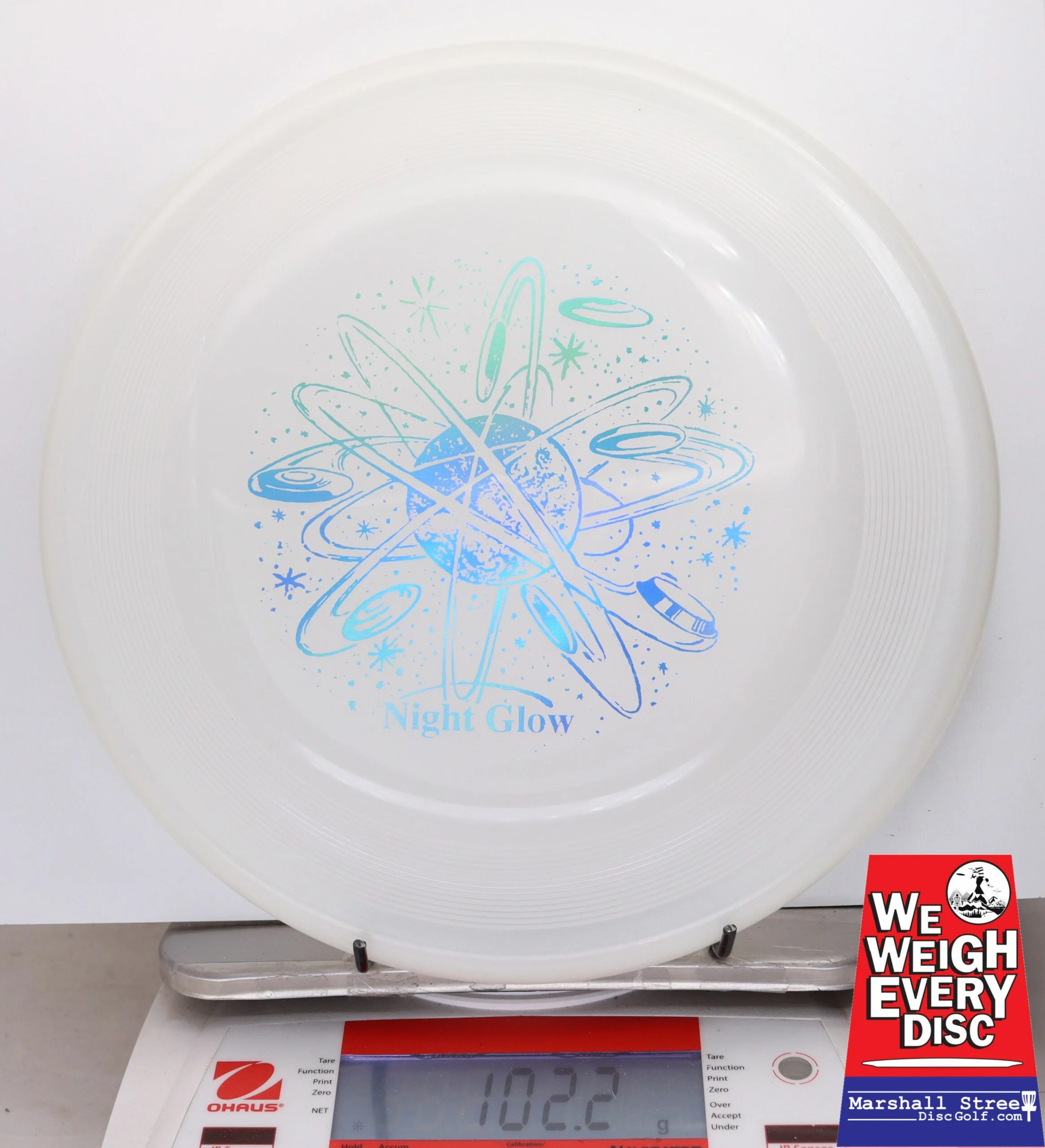 065296 Night Glow Chomper Dog Disc - #02 Glow, 102