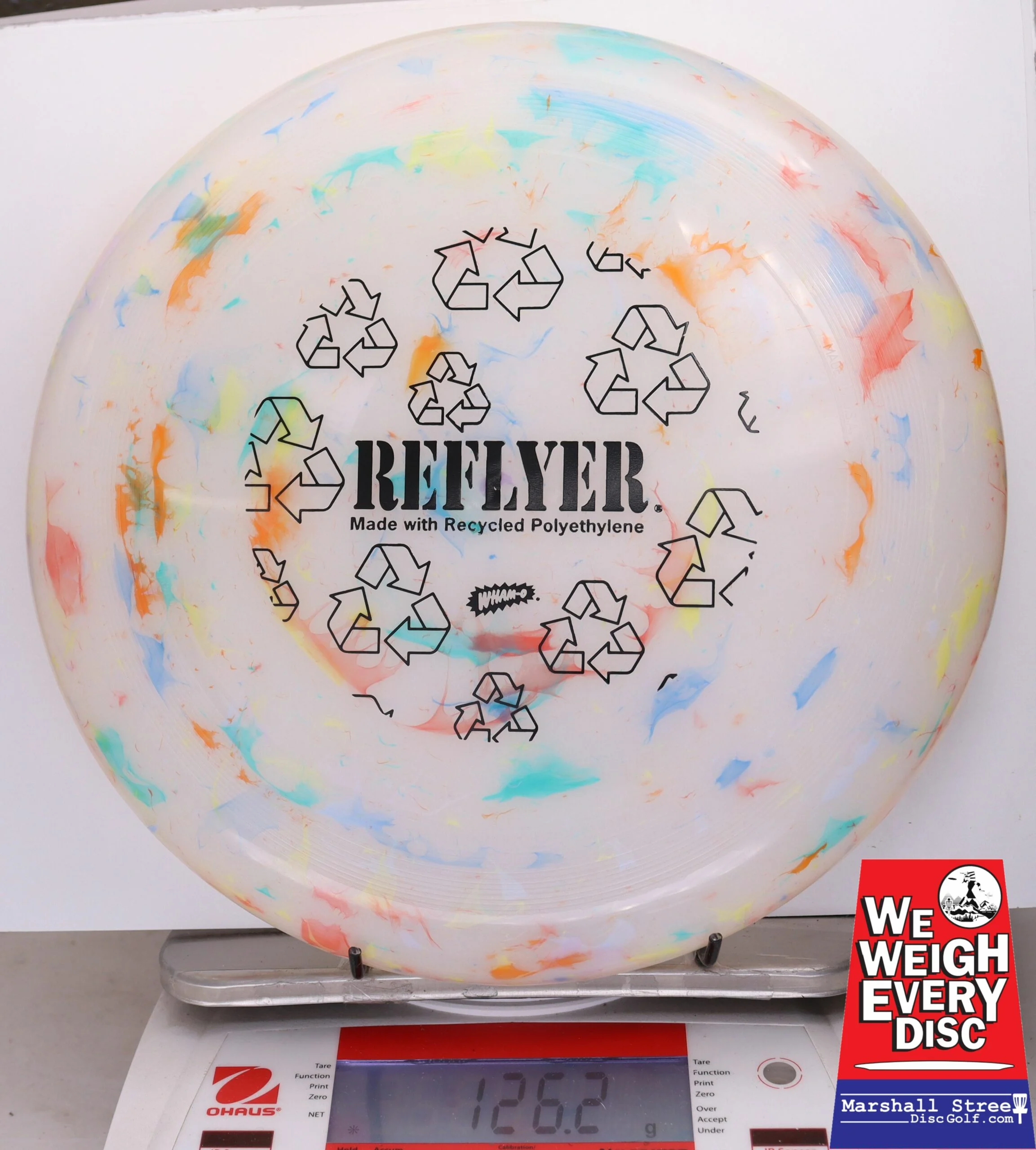 065341 Wham-O Reflyer, 100 Mold - #11 Marble, 126