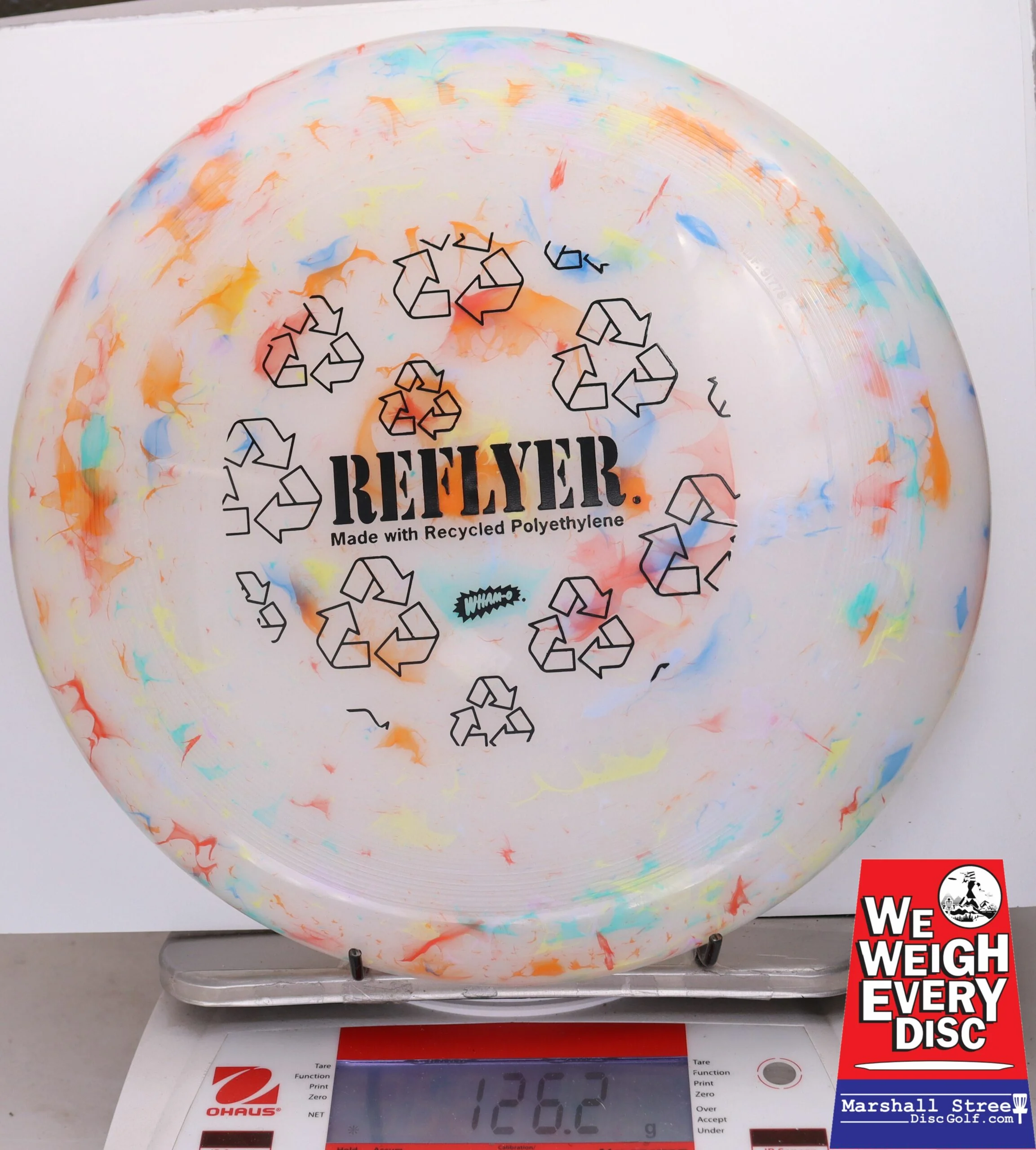 065342 Wham-O Reflyer, 100 Mold - #12 Marble, 126