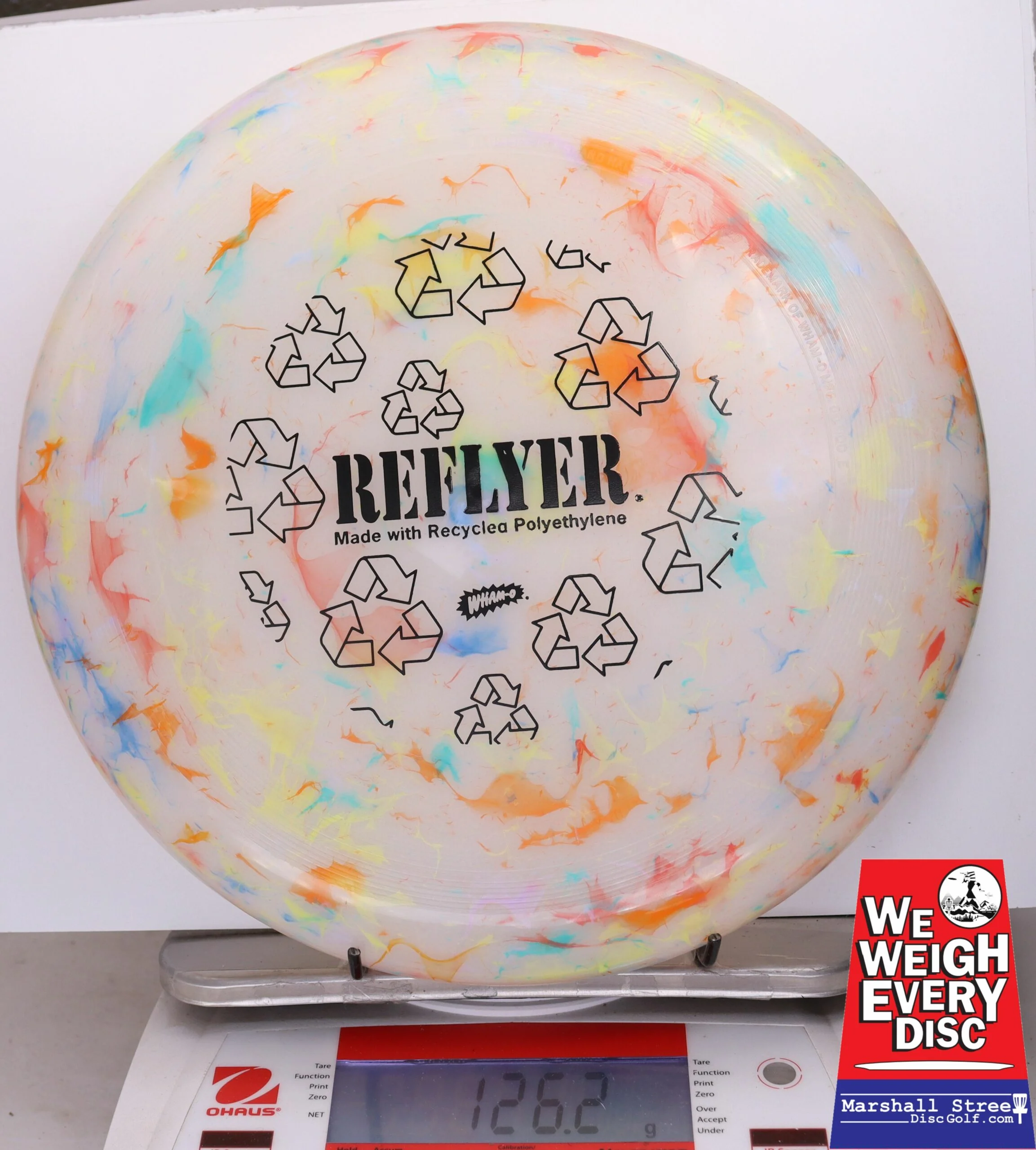 065343 Wham-O Reflyer, 100 Mold - #13 Marble, 126