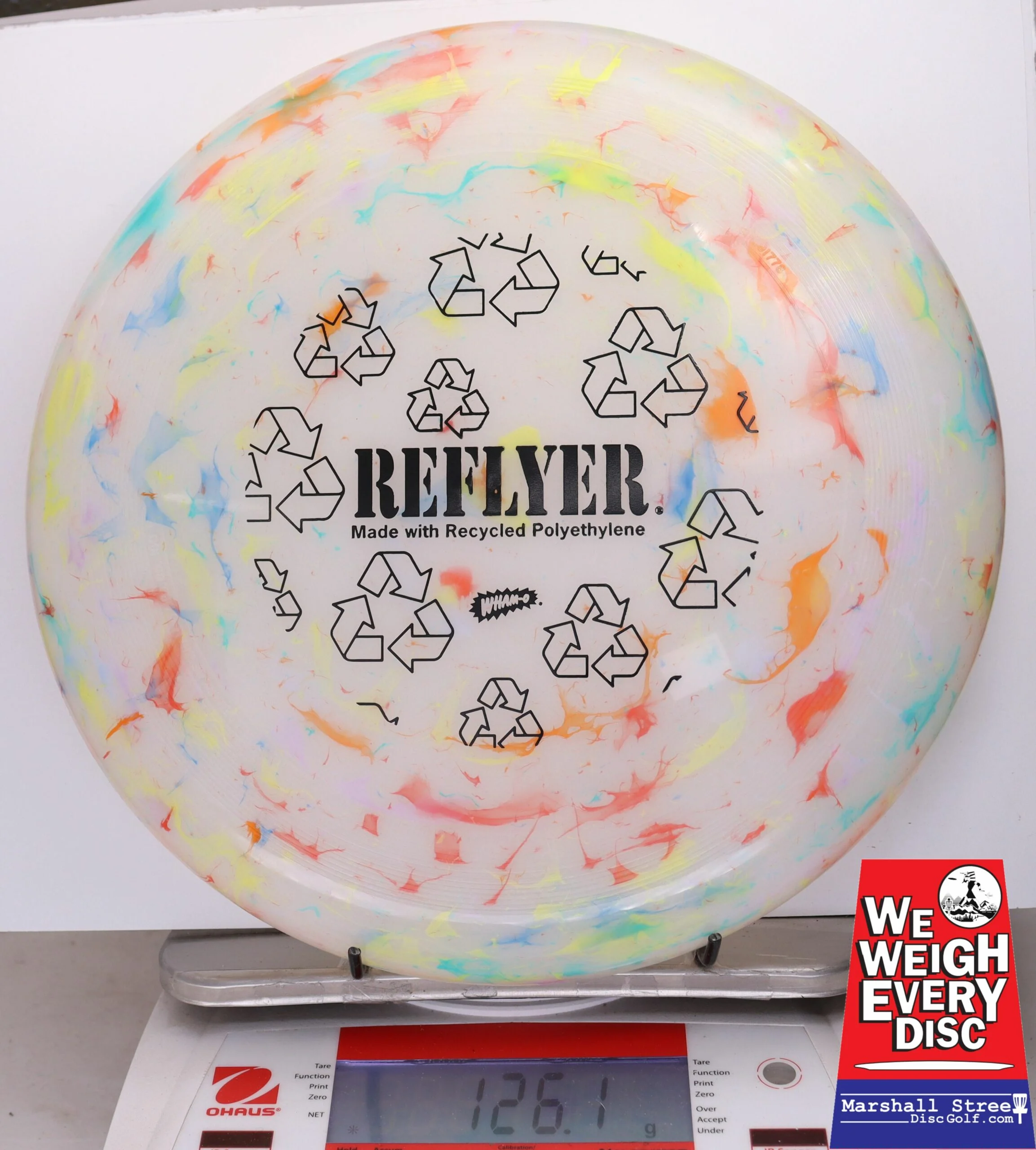 065344 Wham-O Reflyer, 100 Mold - #14 Marble, 126