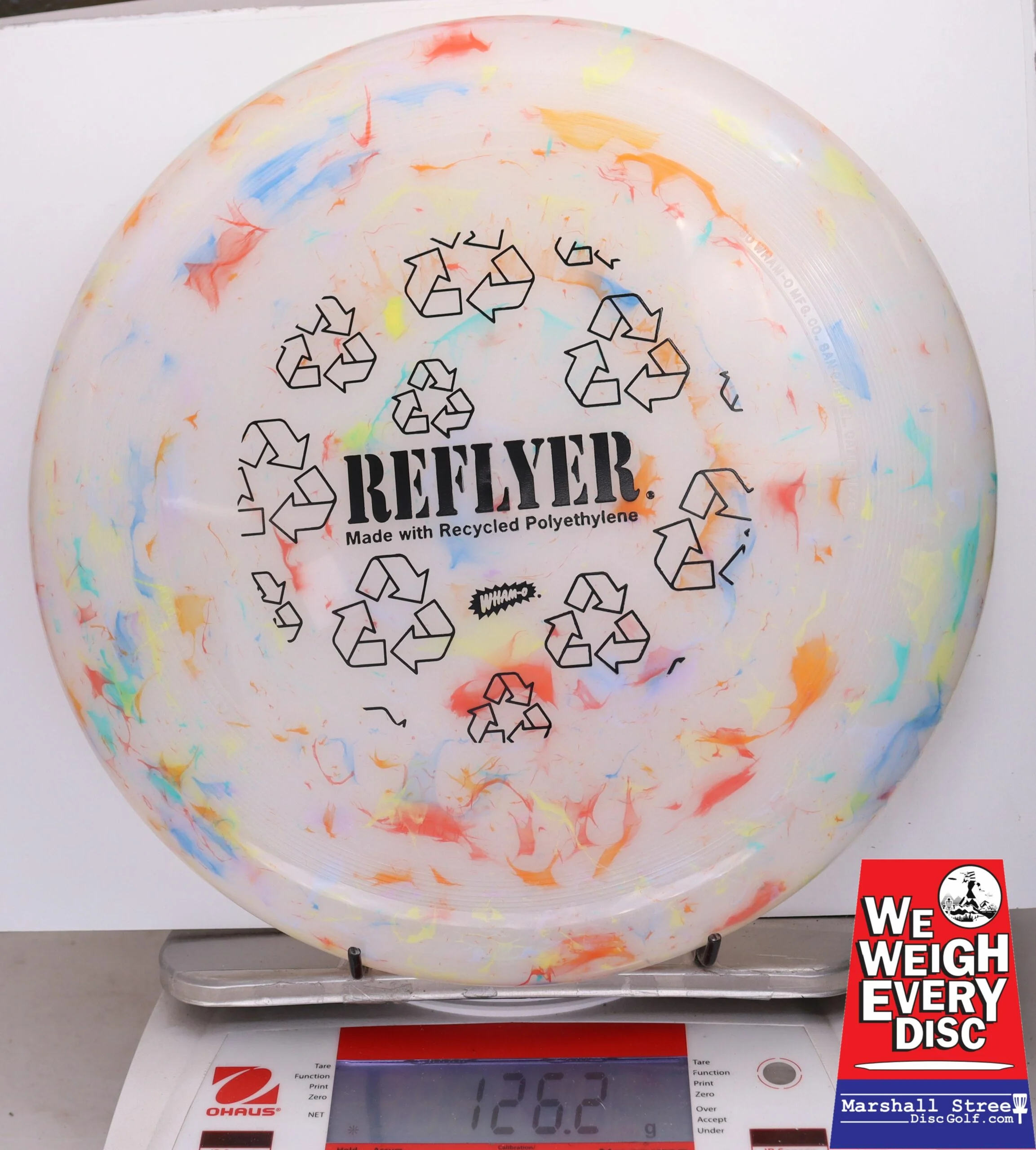 065345 Wham-O Reflyer, 100 Mold - #15 Marble, 126