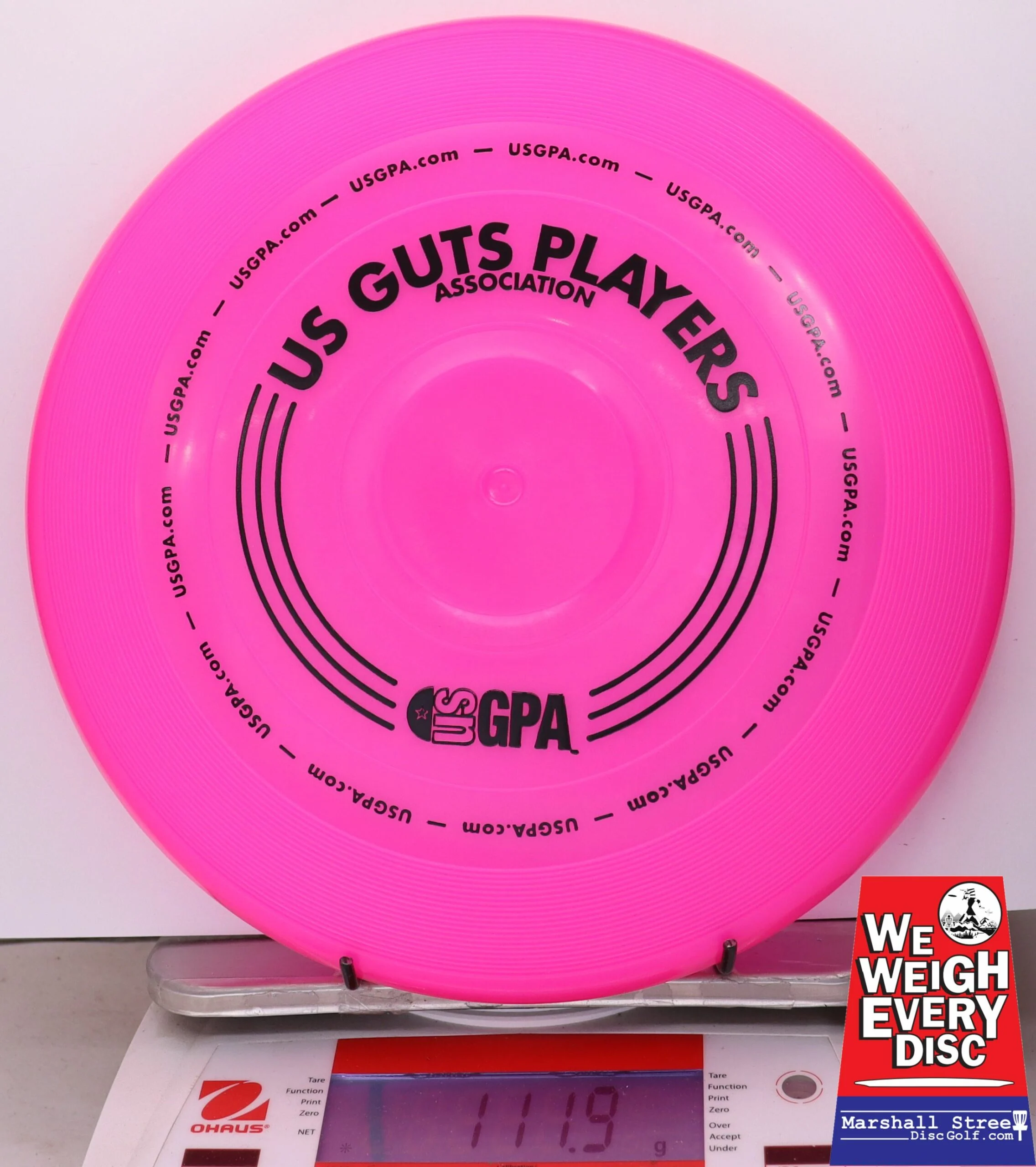 065465 Wham-O Guts Disc - #36 Pink, 112