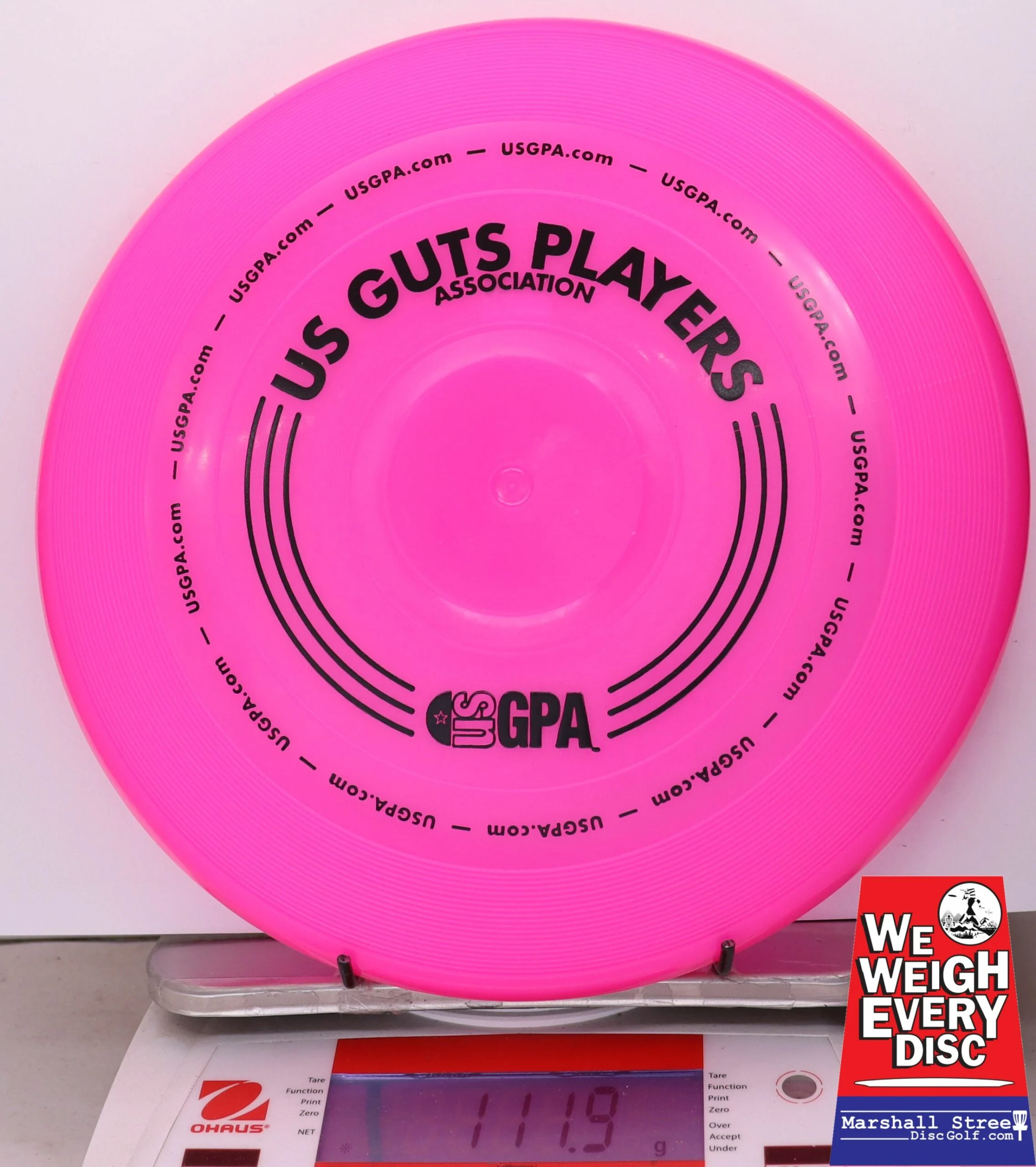 065466 Wham-O Guts Disc - #37 Pink, 112