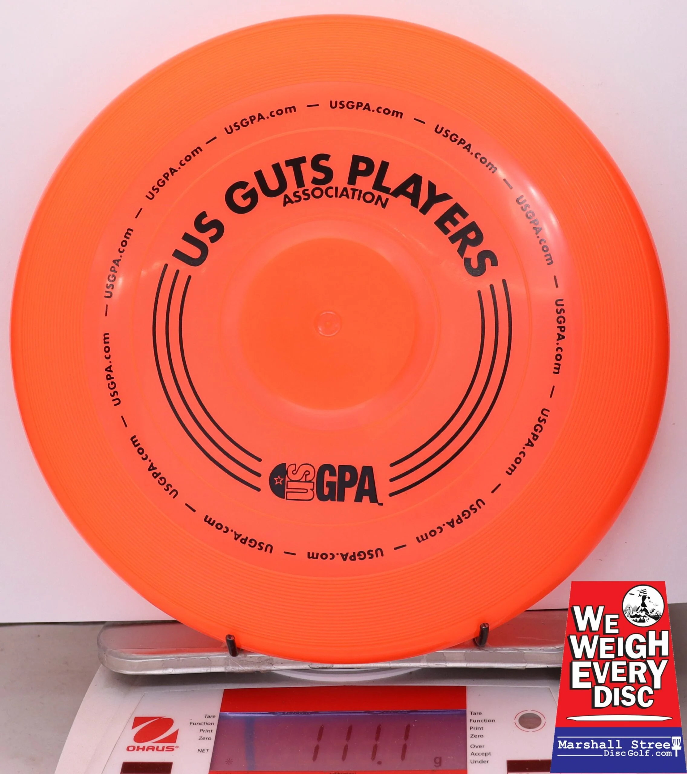 065472 Wham-O Guts Disc - #43 Orange, 111