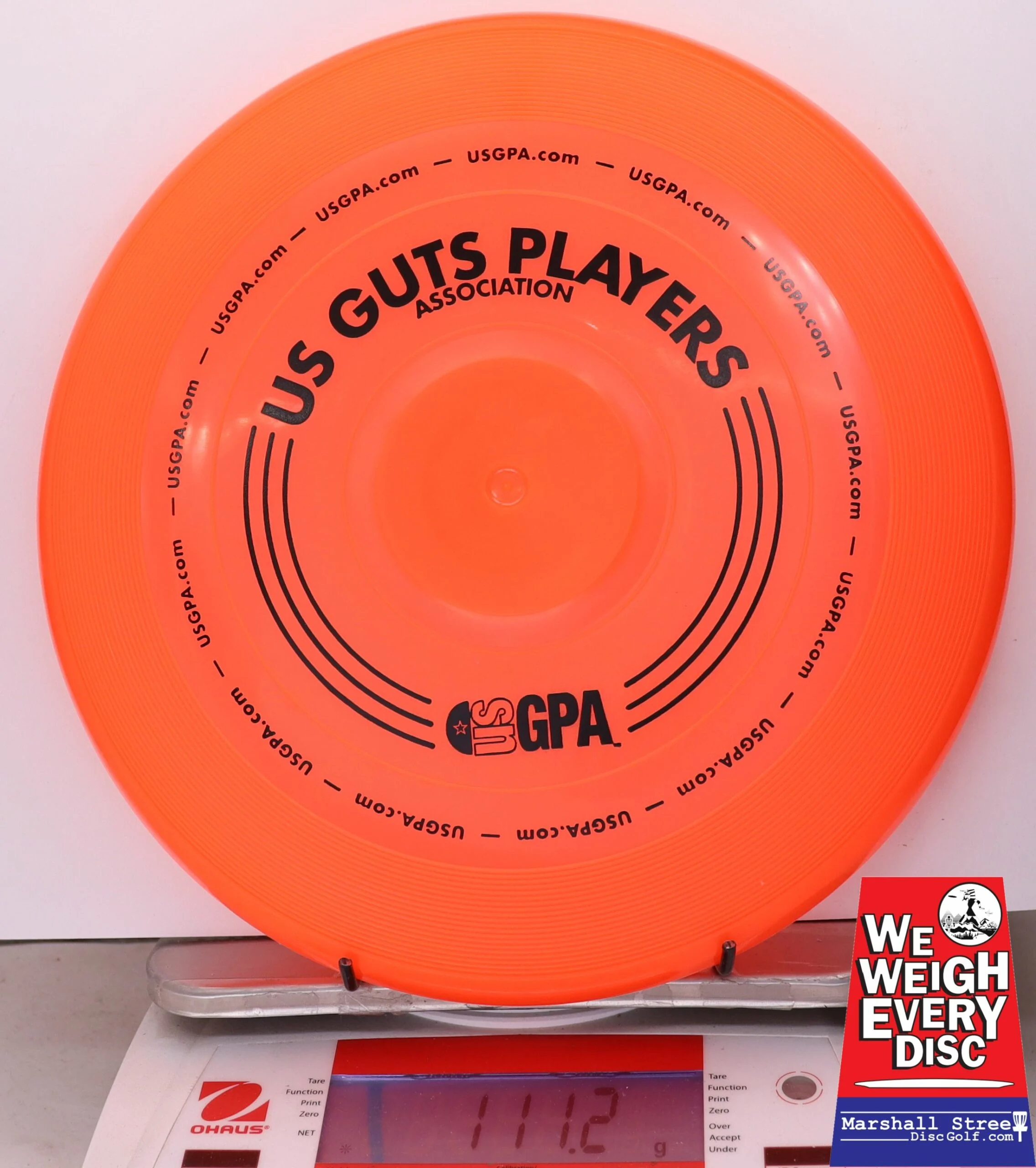 065473 Wham-O Guts Disc - #44 Orange, 111