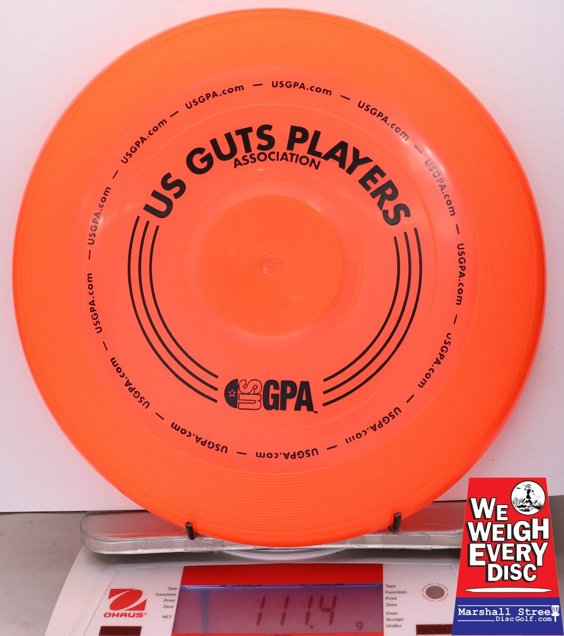 065476 Wham-O Guts Disc - #47 Orange, 111