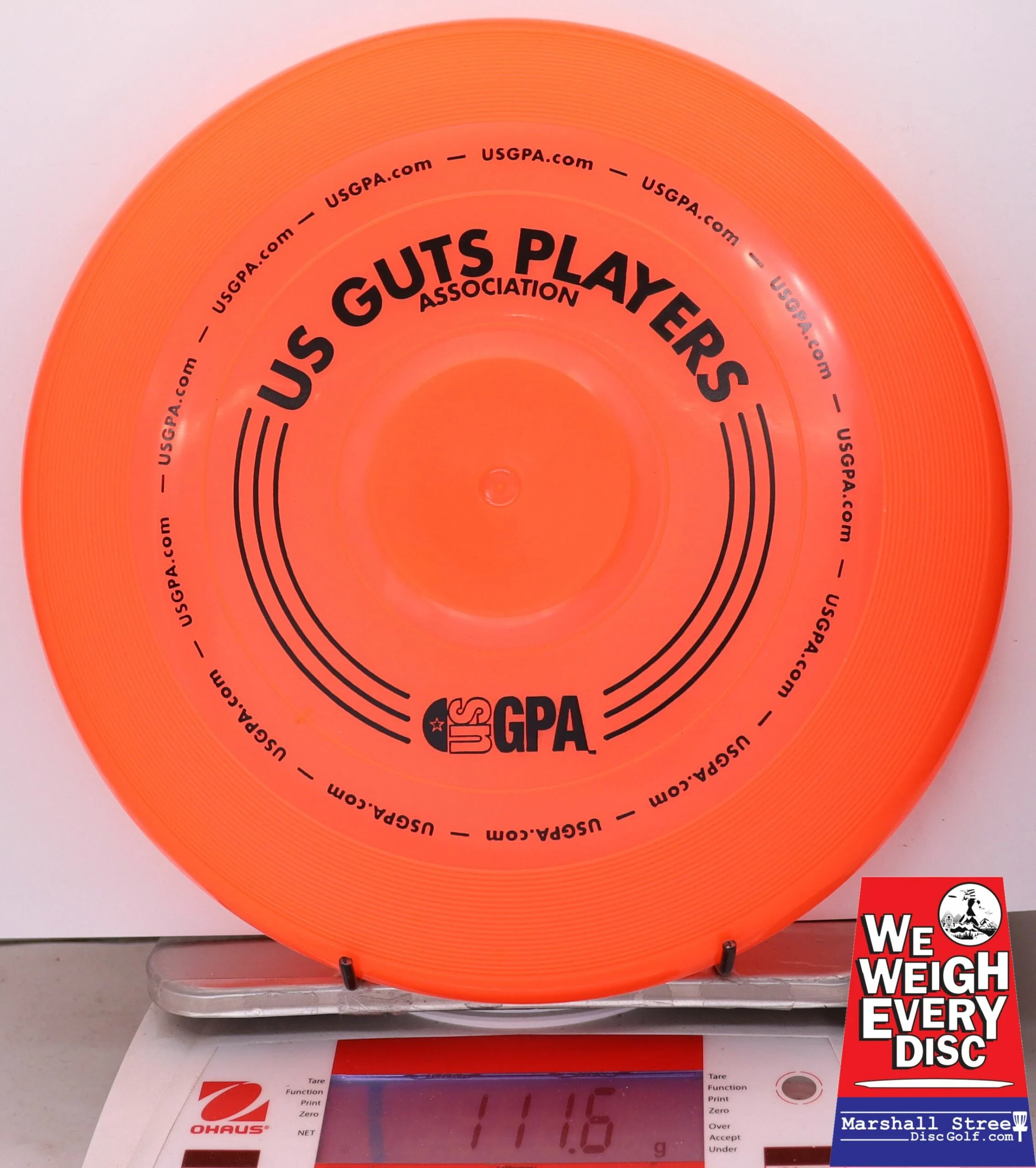 065477 Wham-O Guts Disc - #48 Orange, 112