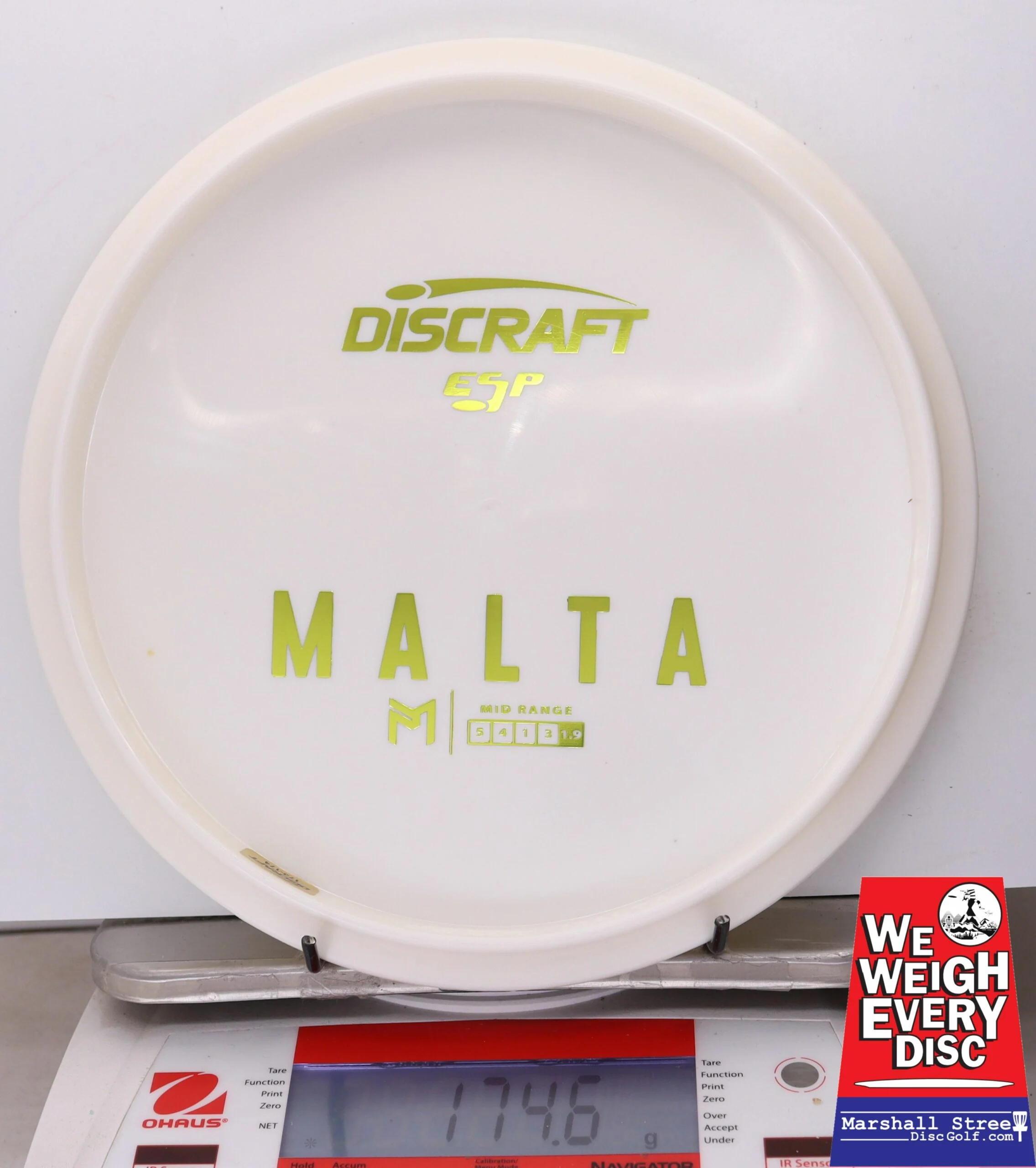 067385 ESP Malta, Paul McBeth - Bottom Stamp - #19 White, 175