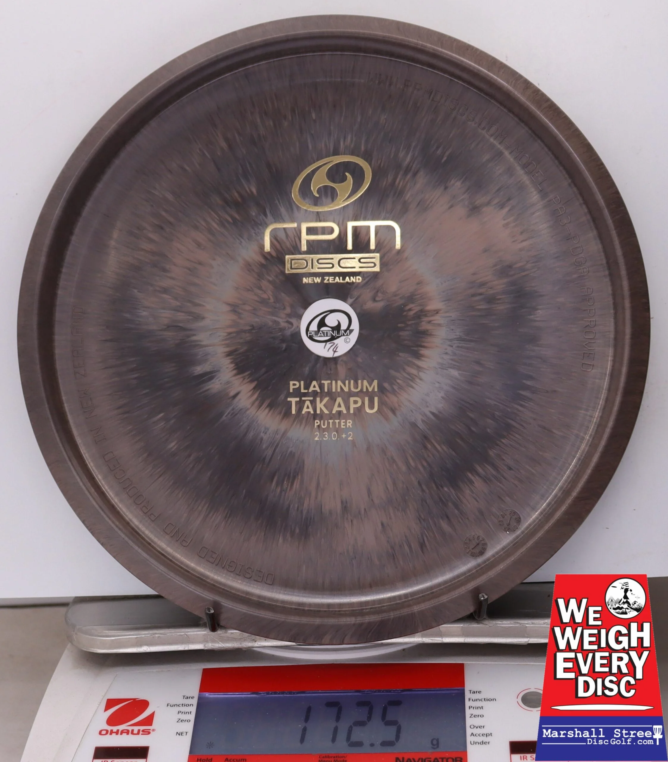 068849 Platinum Takapu, Bottom Stamp - #02 DarkBrown, 173