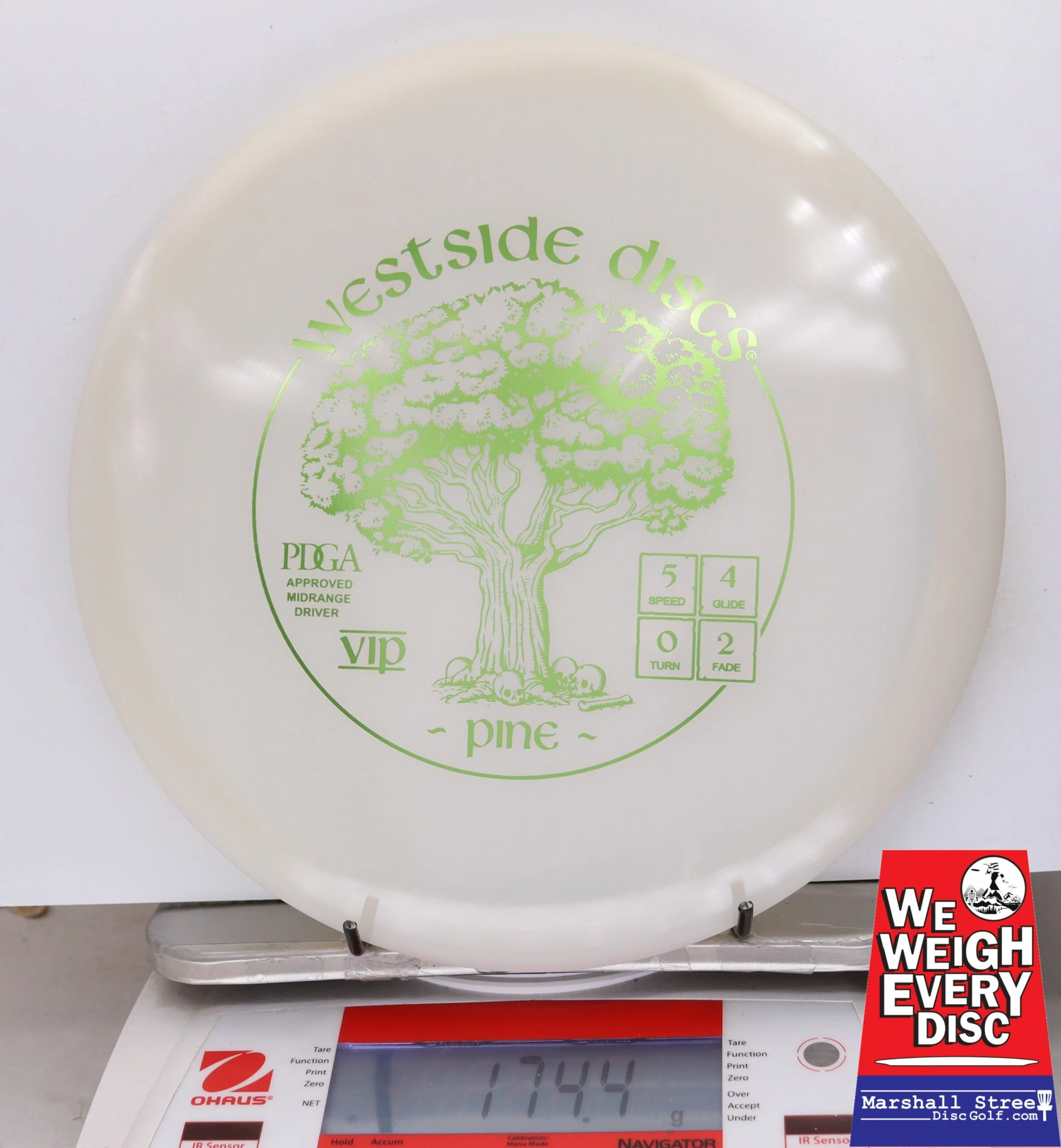 070359 VIP Pine - #04 White, 174