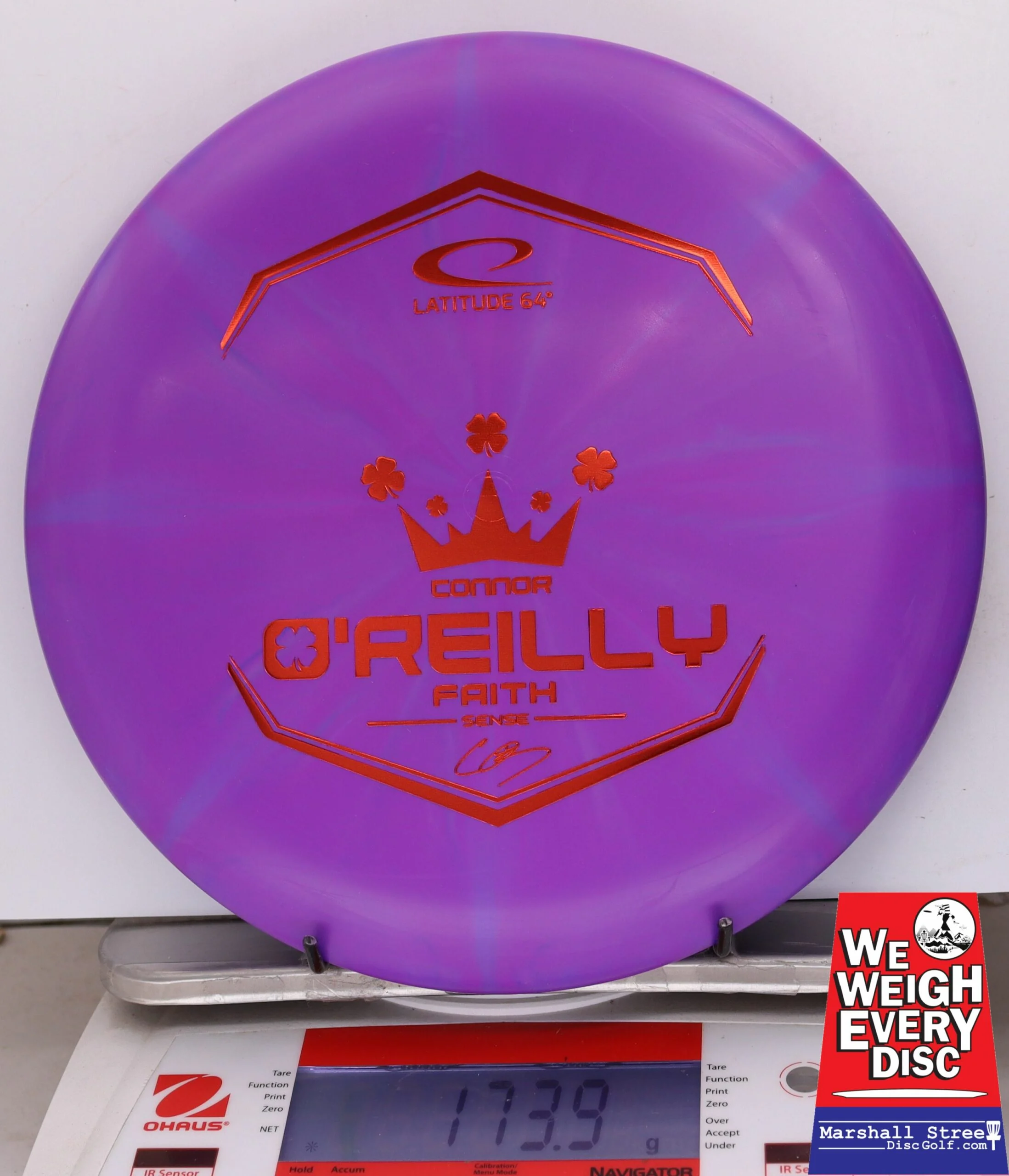 071313 Royal Sense Burst Faith, Connor O'Reilly - #33 Purple, 174