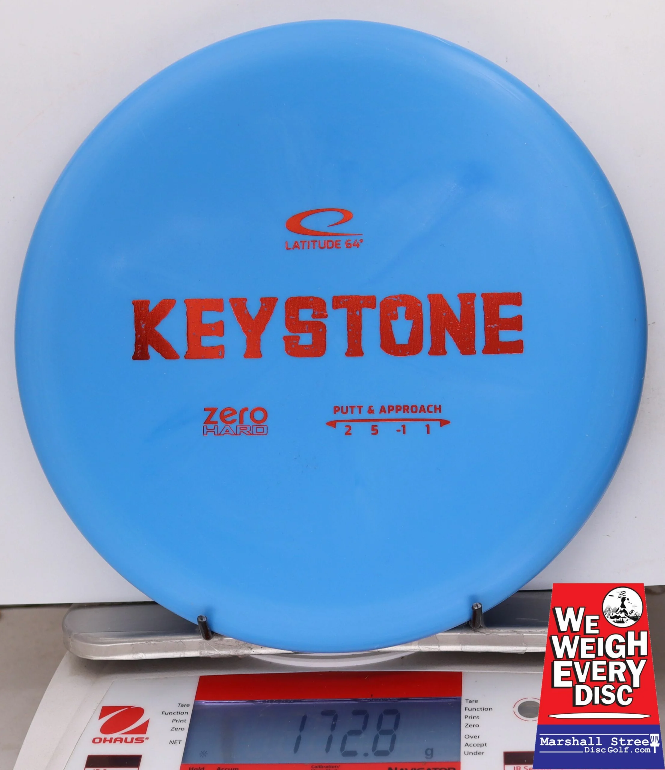 071396 Zero Hard Keystone - #14 Blue, 173