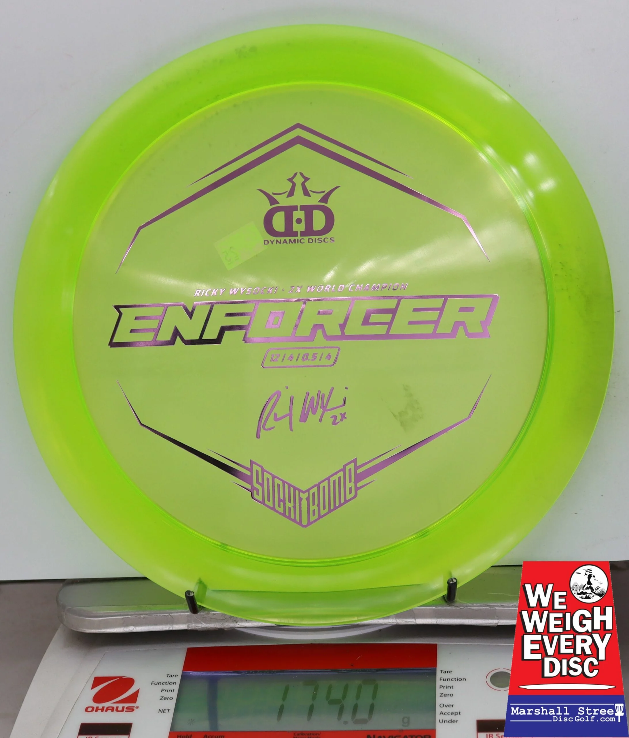 071511 Lucid Ice Enforcer, Ricky Wysocki 2X - #25 NGreen, 174