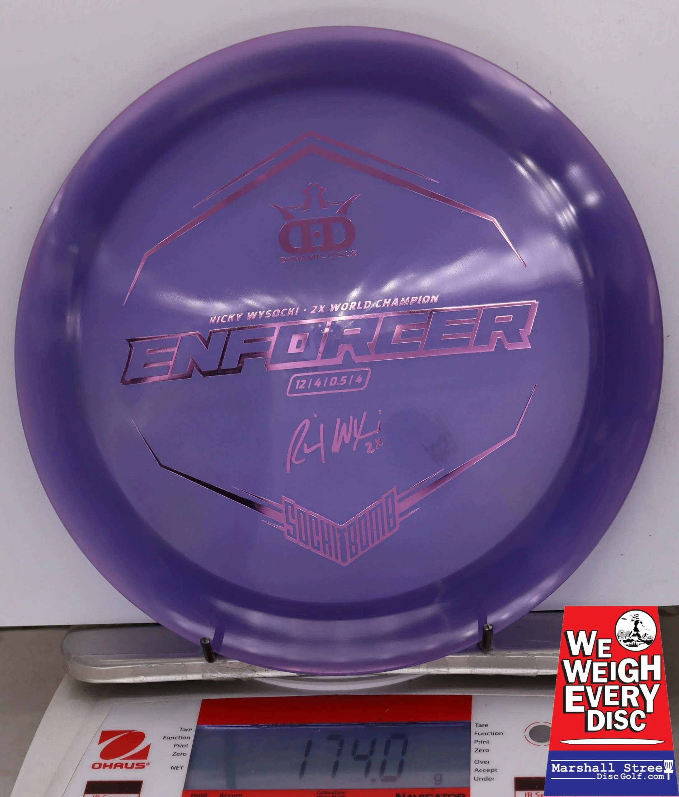 071515 Lucid Ice Enforcer, Ricky Wysocki 2X - #29 Purple, 175