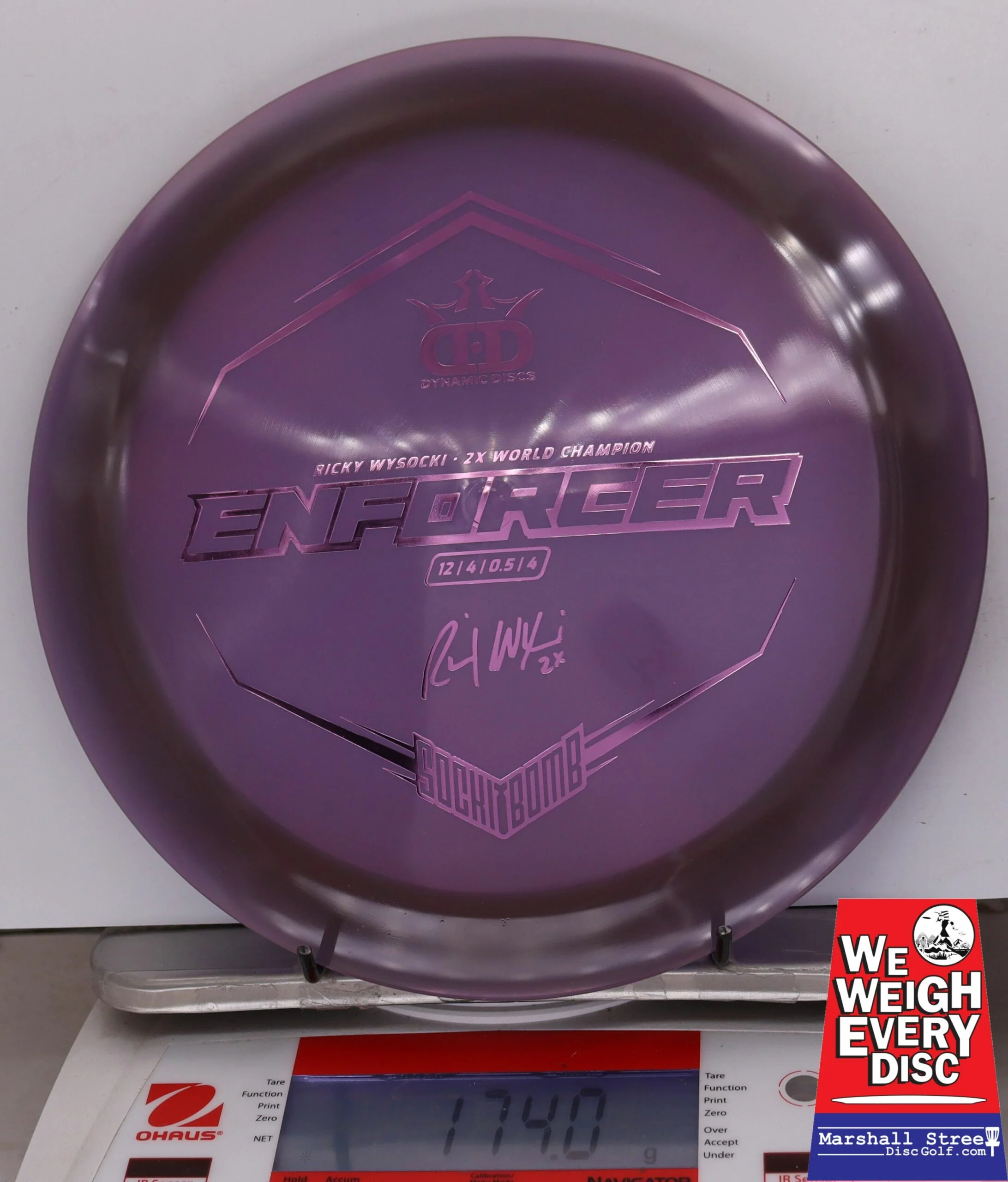 071516 Lucid Ice Enforcer, Ricky Wysocki 2X - #30 DkPurple, 174