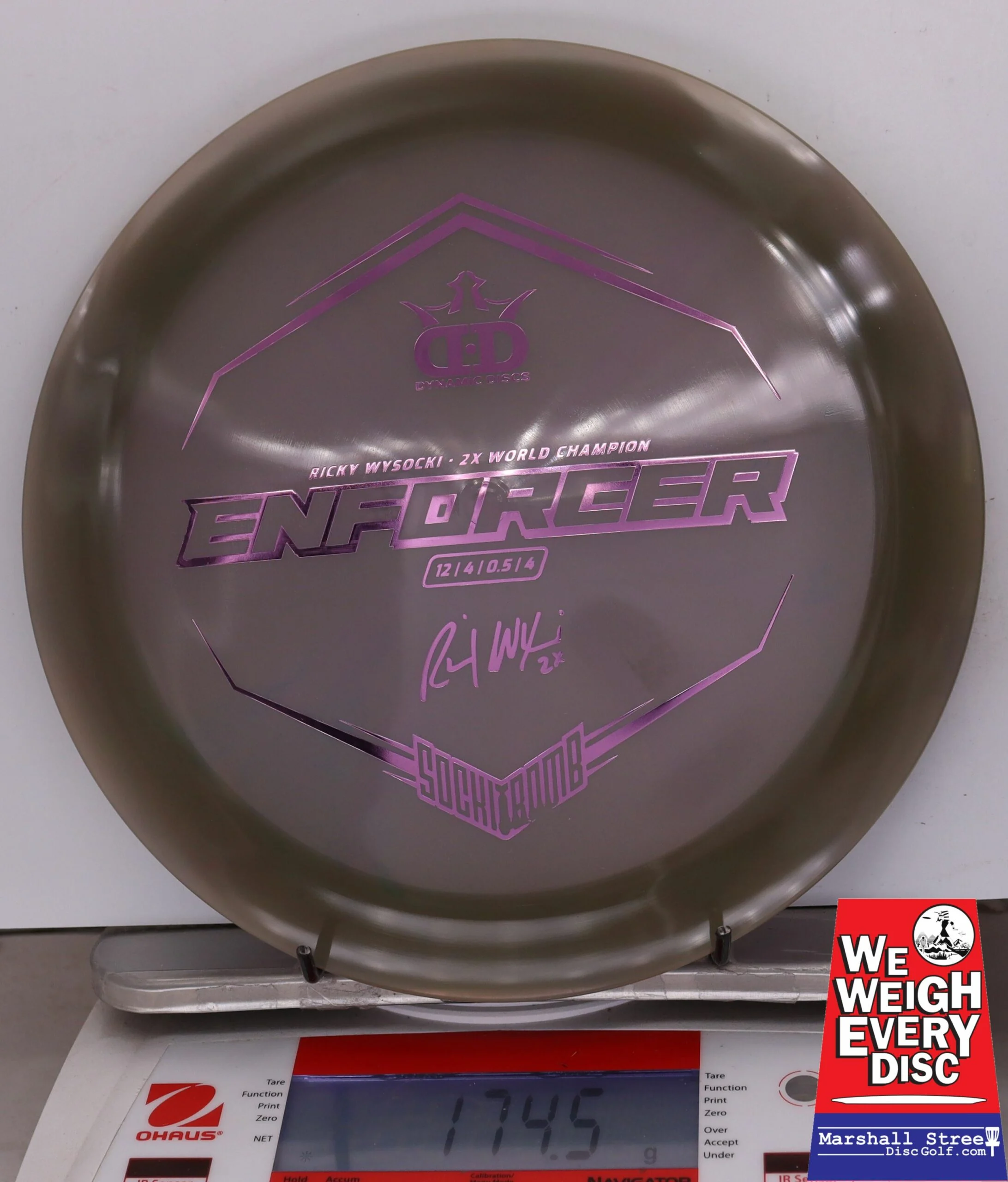 071519 Lucid Ice Enforcer, Ricky Wysocki 2X - #33 Dark, 175