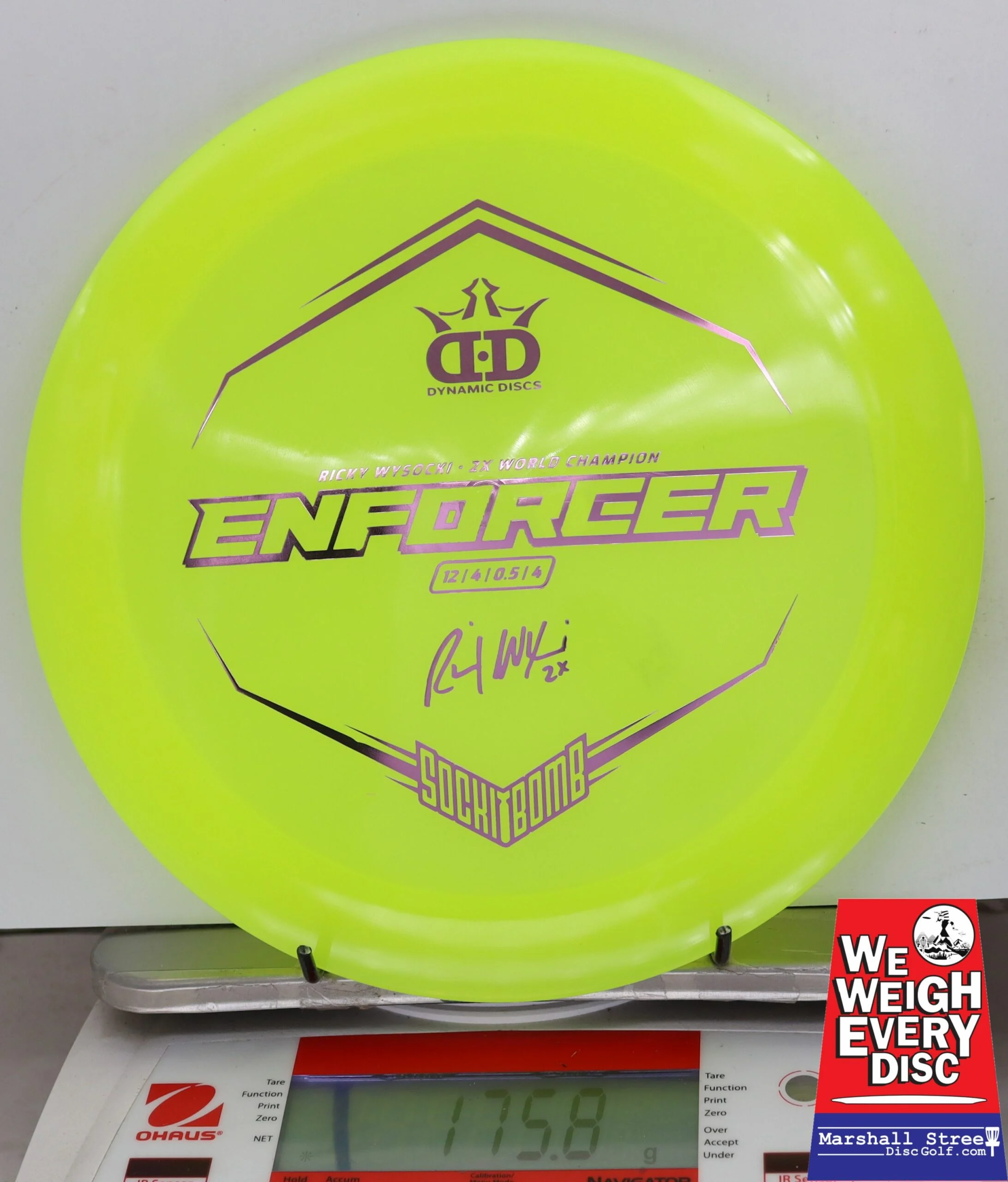 071521 Lucid Ice Enforcer, Ricky Wysocki 2X - #35 NYellow, 176
