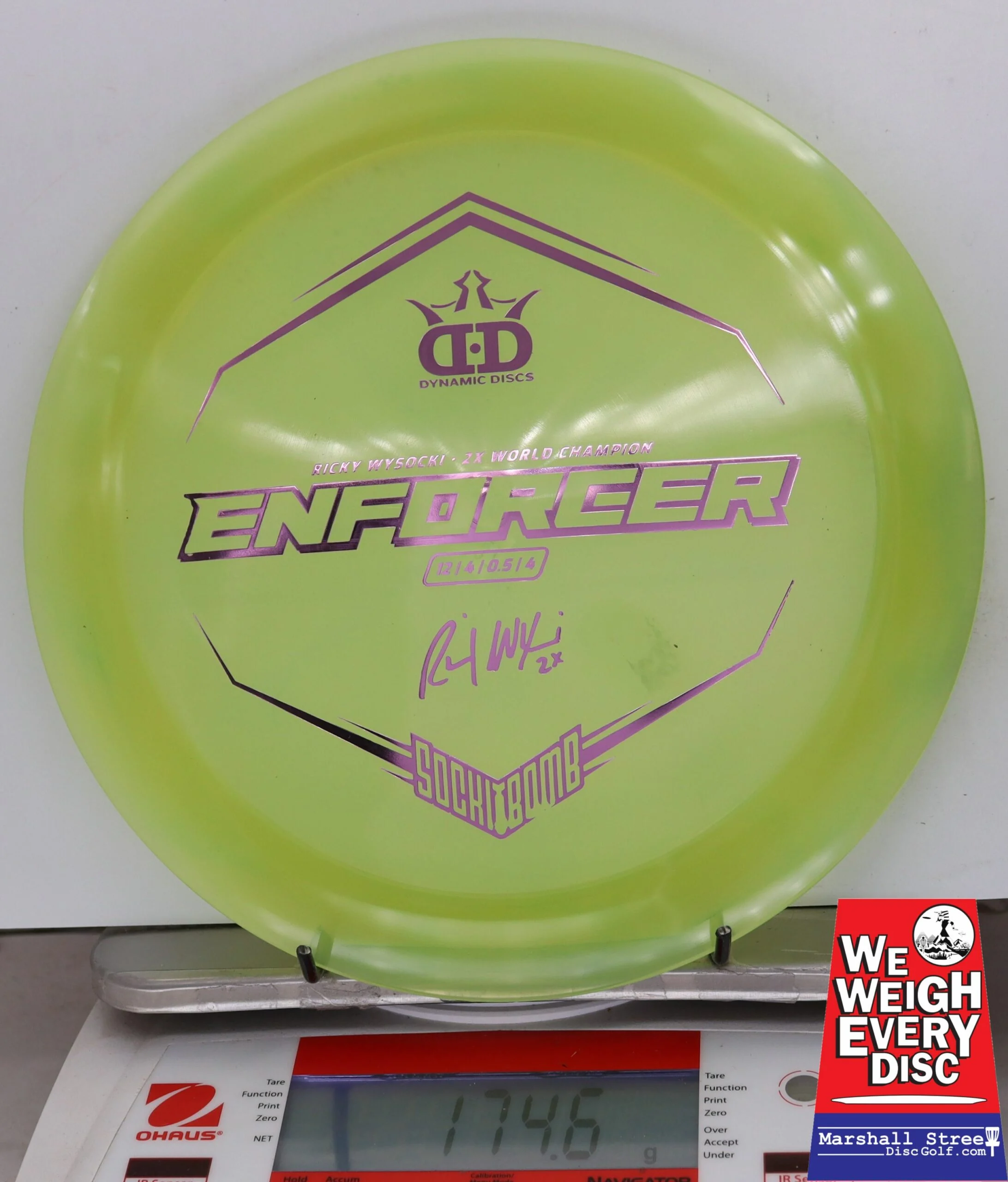 071523 Lucid Ice Enforcer, Ricky Wysocki 2X - #37 Grellow, 175