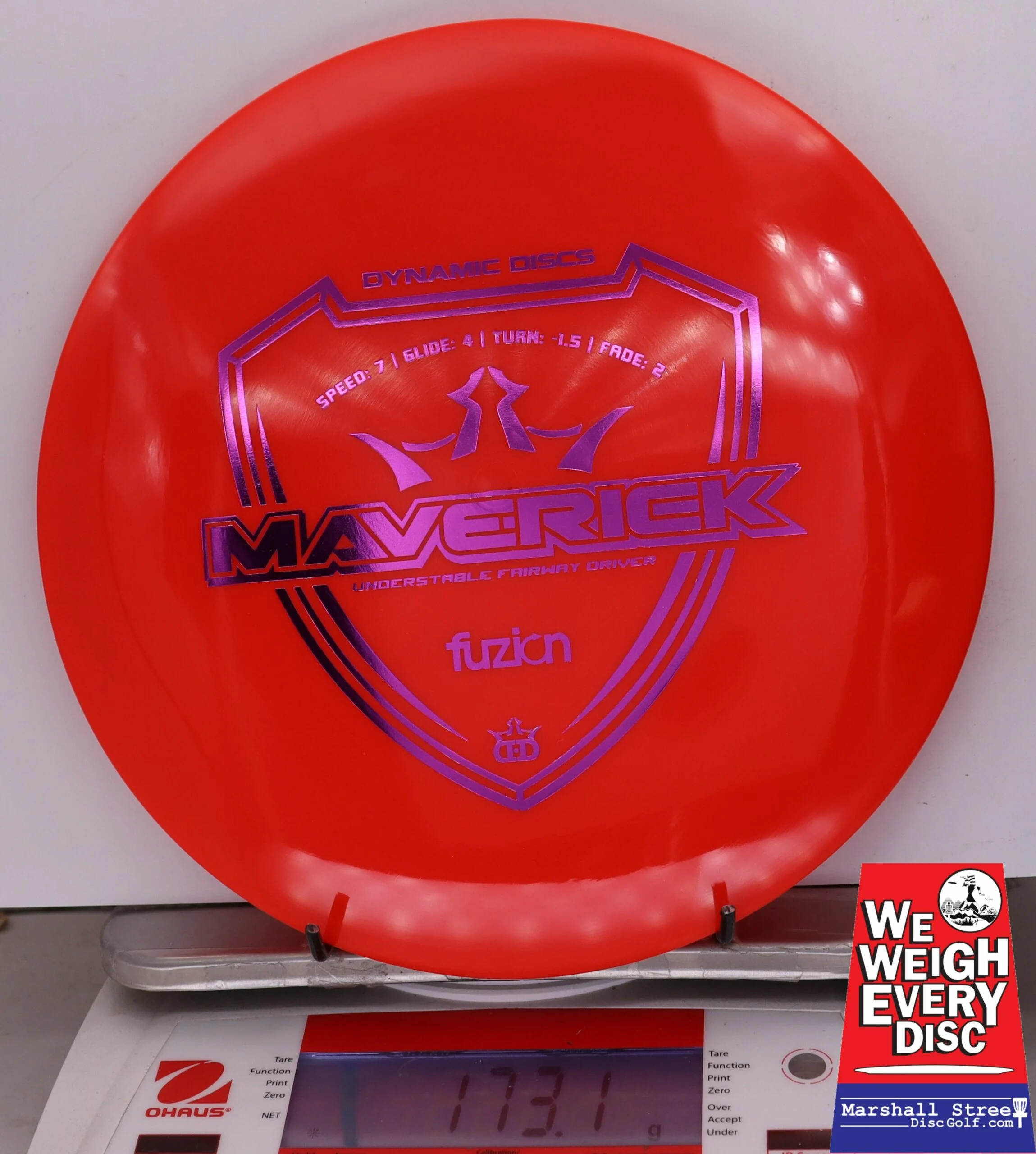 071594 Fuzion Maverick - #39 Red, 173