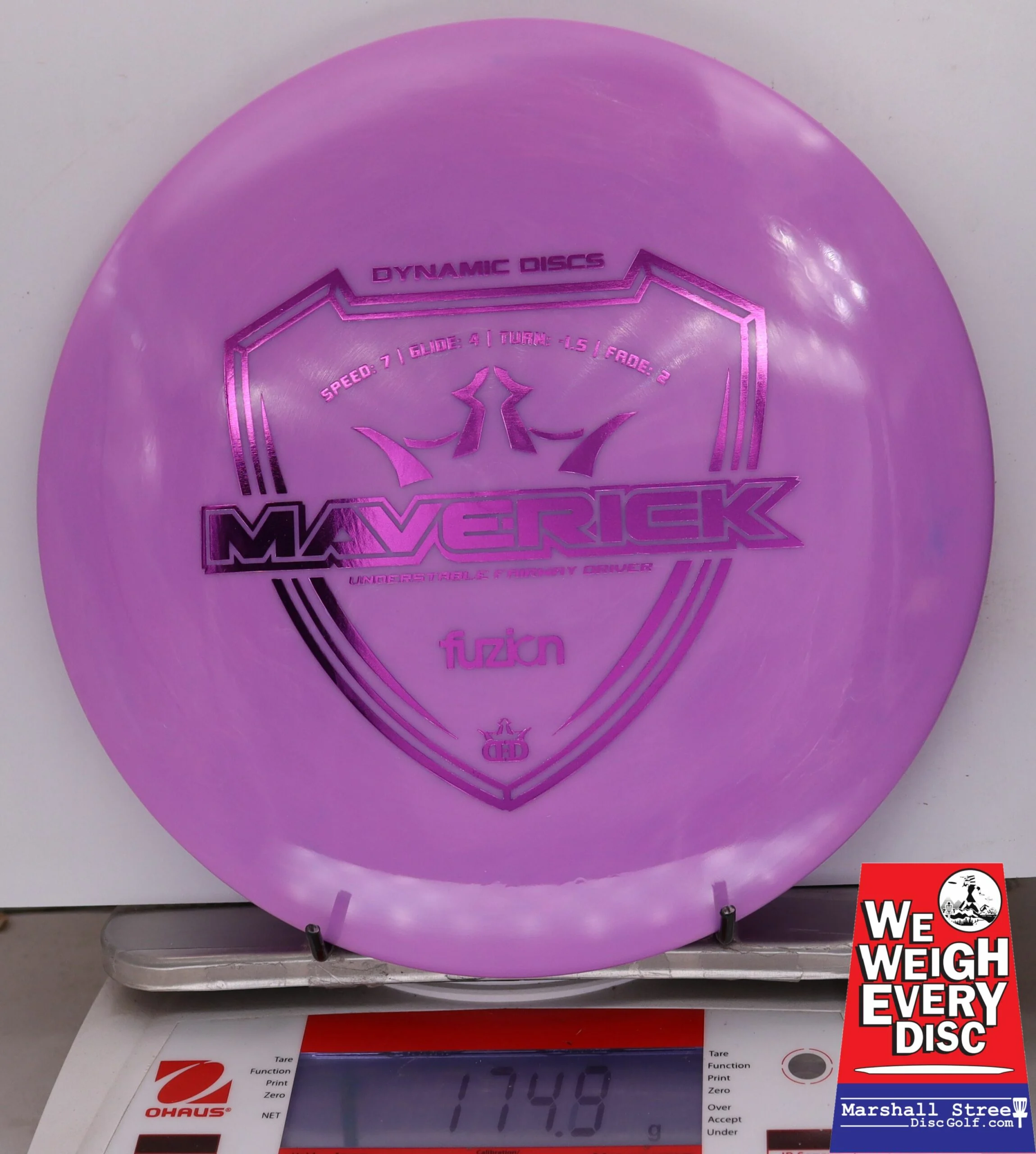 071599 Fuzion Maverick - #44 Purple, 175
