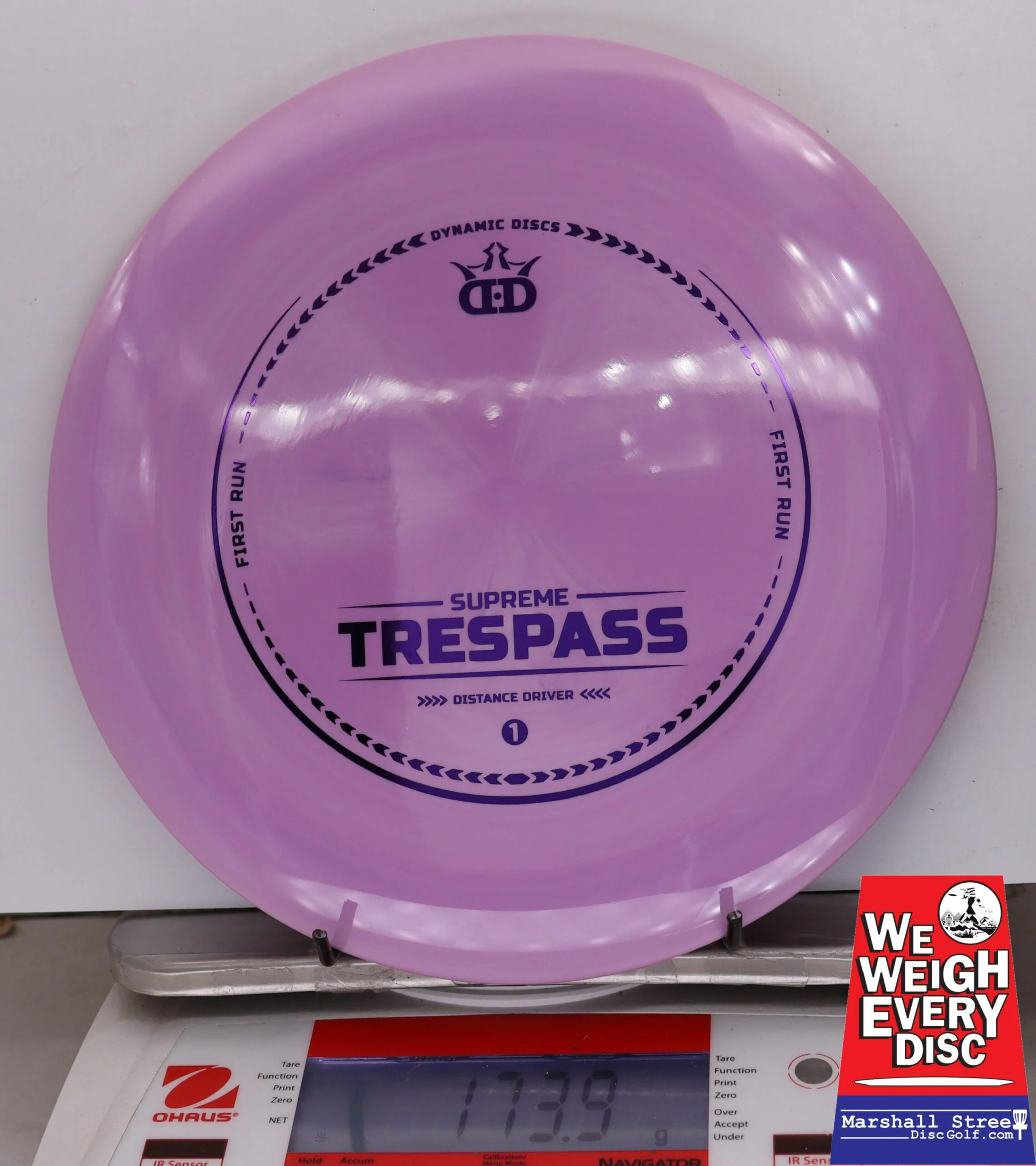 071662 Supreme Trespass, 1st Run - #50 Purple, 174