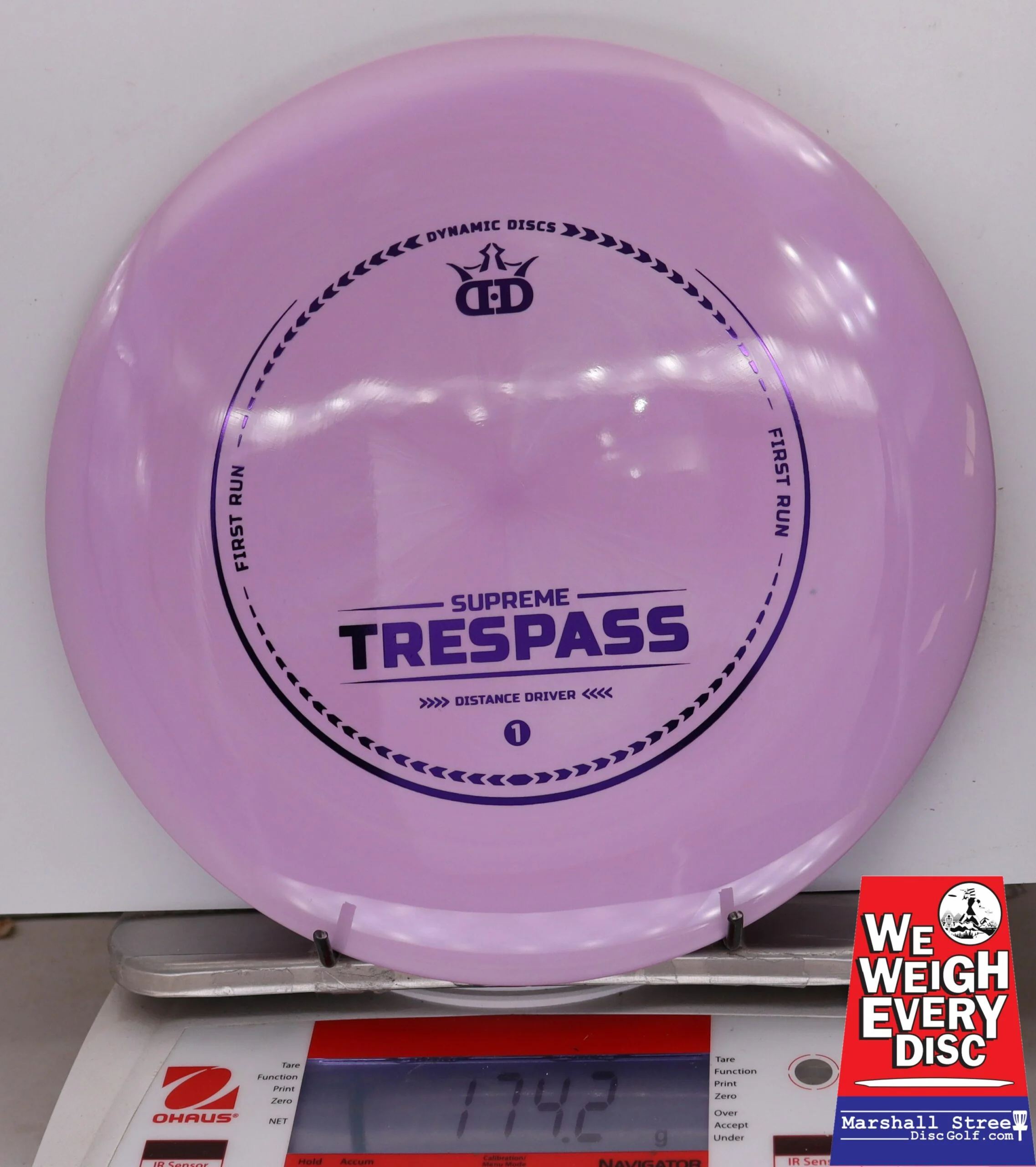 071663 Supreme Trespass, 1st Run - #51 Purple, 174