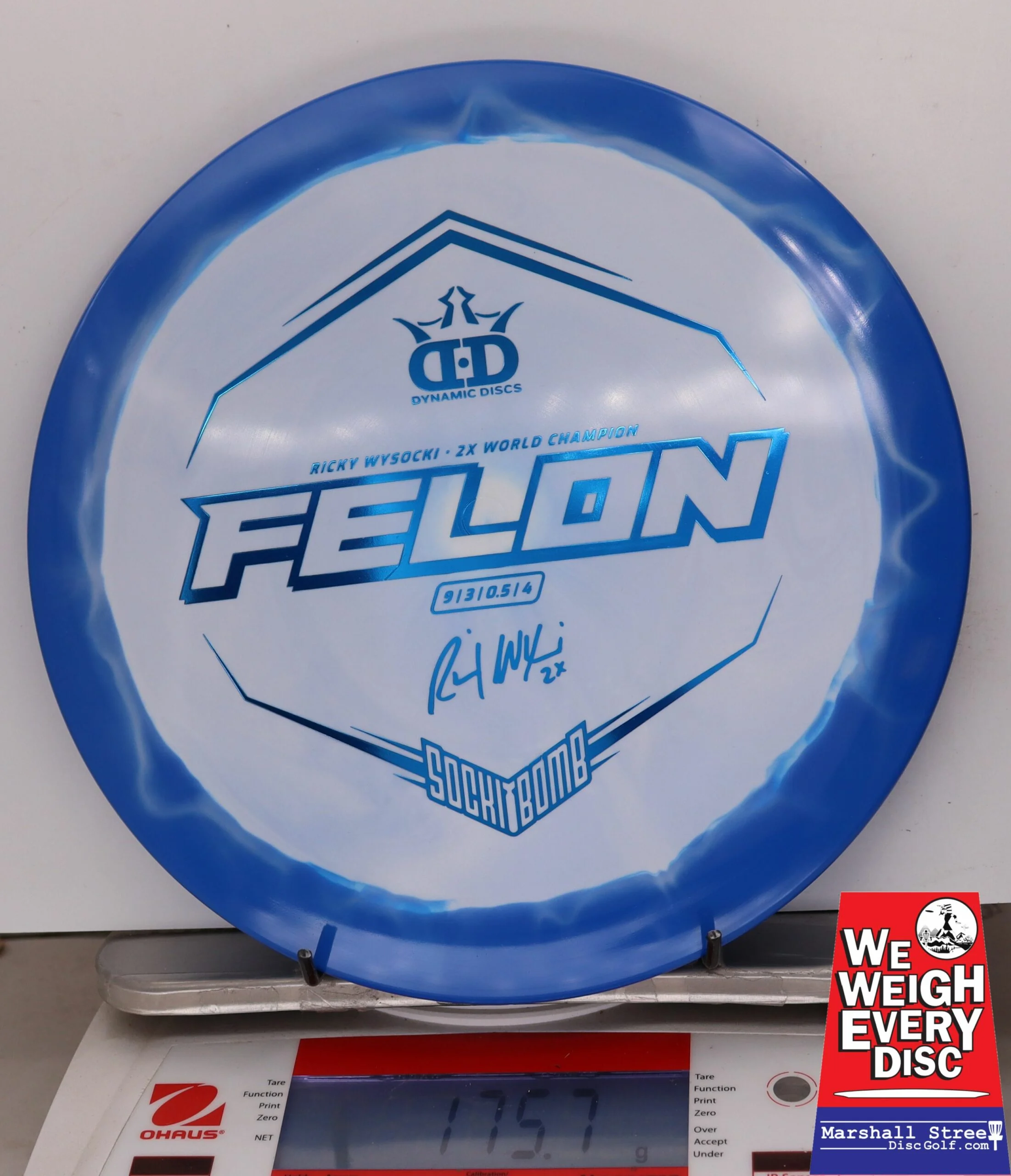 071723 Fuzion Orbit Felon, Ricky Wysocki 2x - #12 Blue, 176