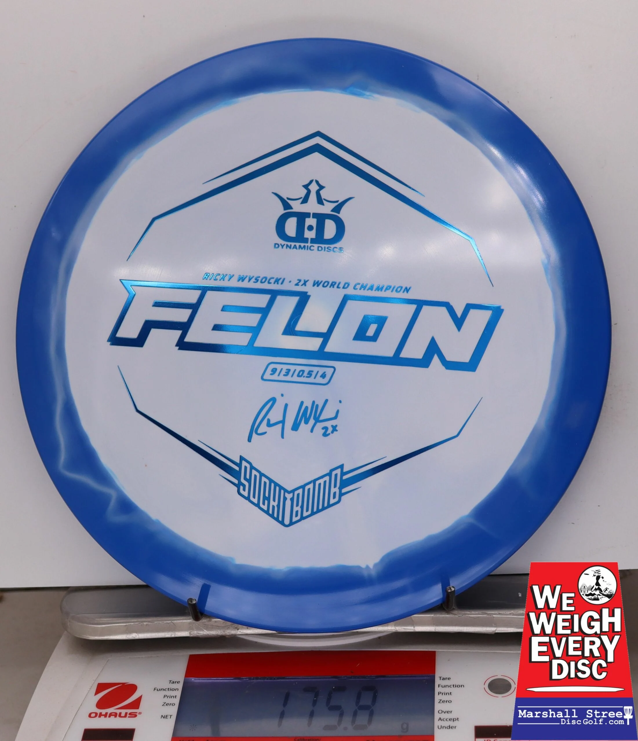 071726 Fuzion Orbit Felon, Ricky Wysocki 2x - #15 Blue, 176