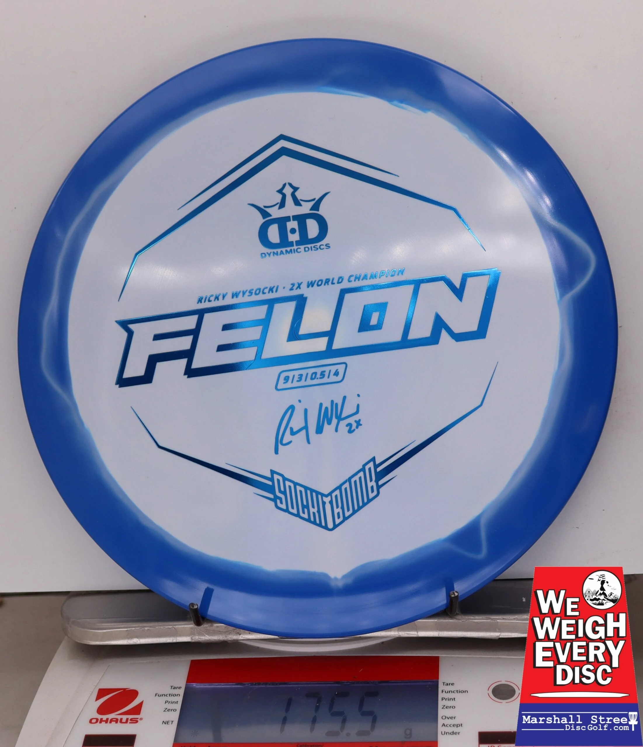 071727 Fuzion Orbit Felon, Ricky Wysocki 2x - #16 Blue, 176