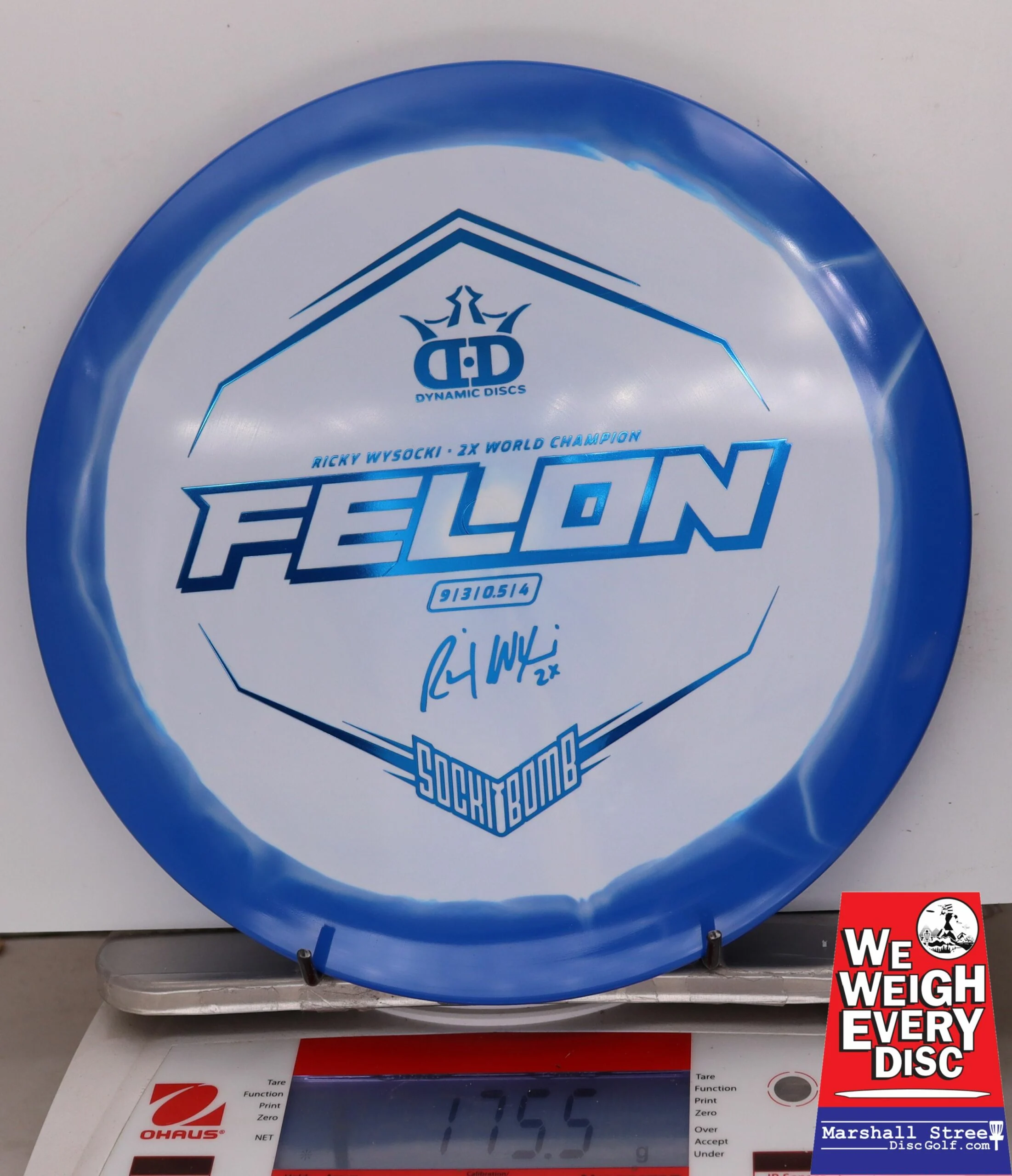071729 Fuzion Orbit Felon, Ricky Wysocki 2x - #18 Blue, 176