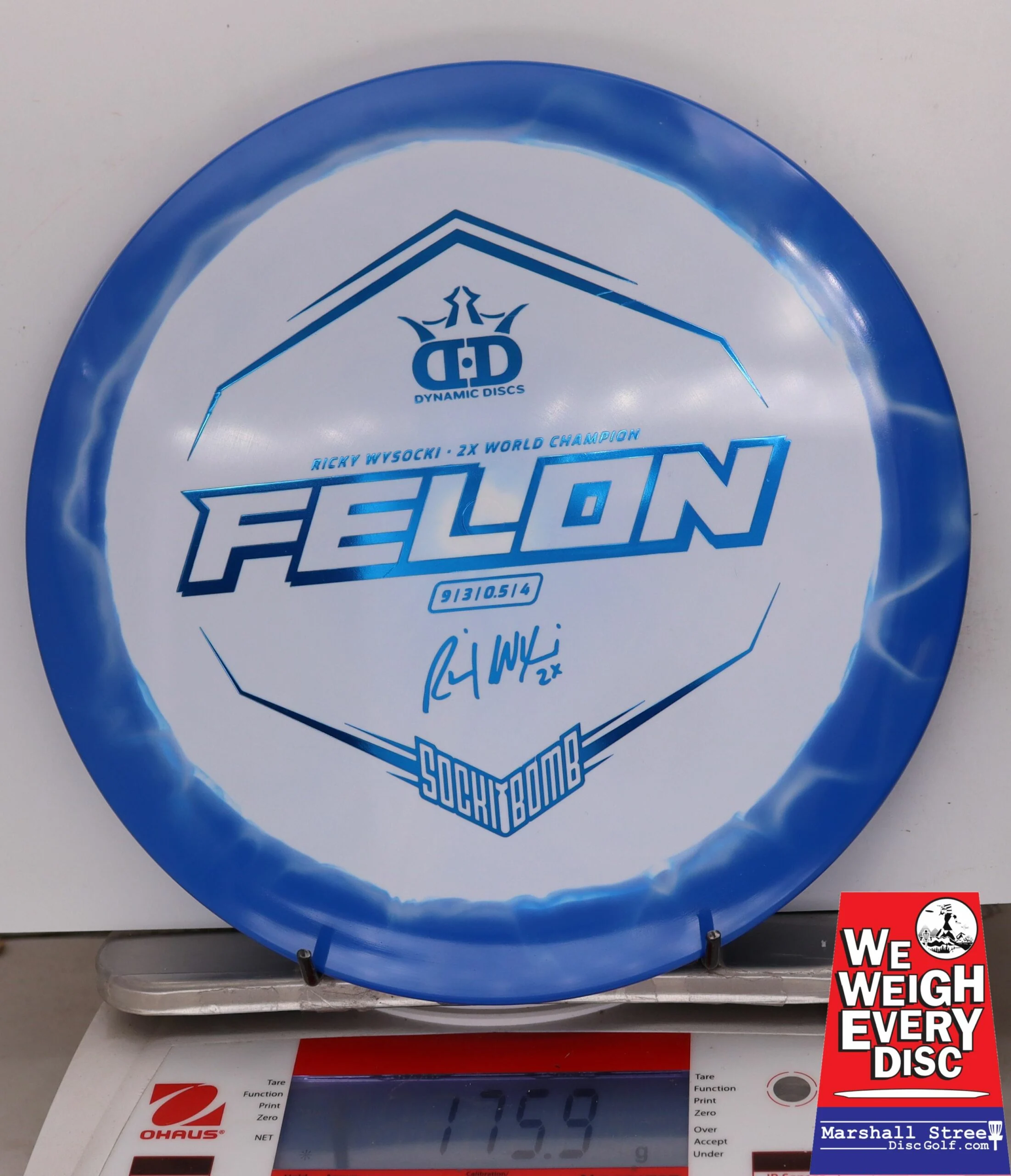 071730 Fuzion Orbit Felon, Ricky Wysocki 2x - #19 Blue, 176