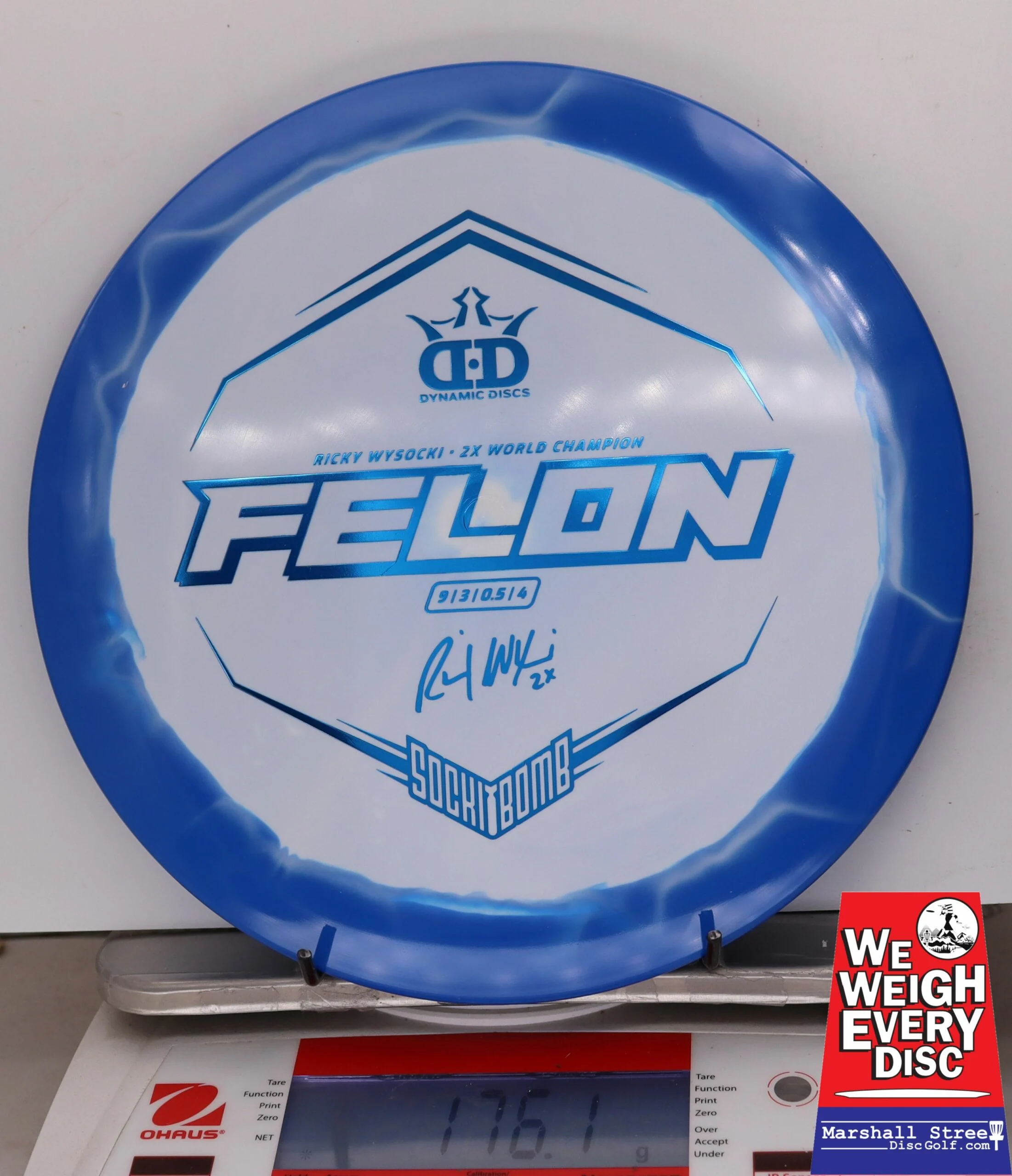 071731 Fuzion Orbit Felon, Ricky Wysocki 2x - #20 Blue, 176