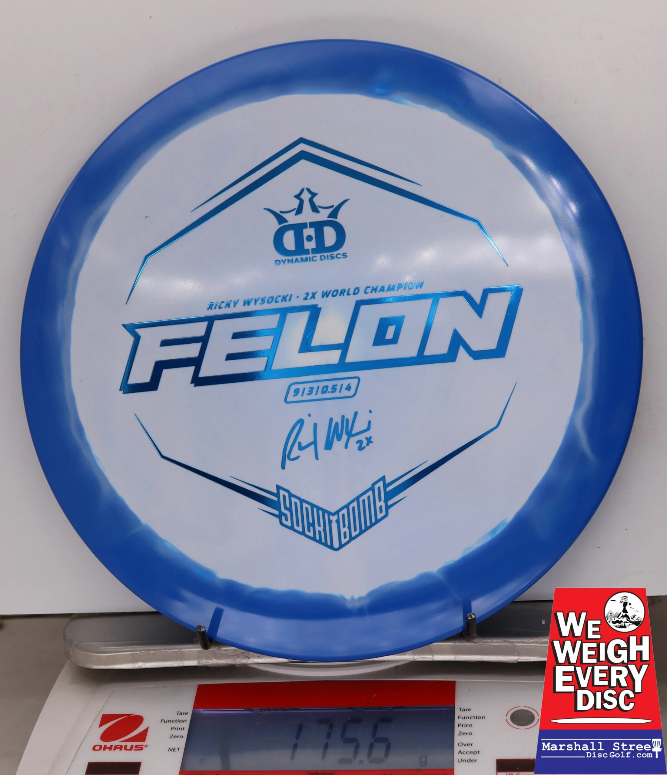 071732 Fuzion Orbit Felon, Ricky Wysocki 2x - #21 Blue, 176