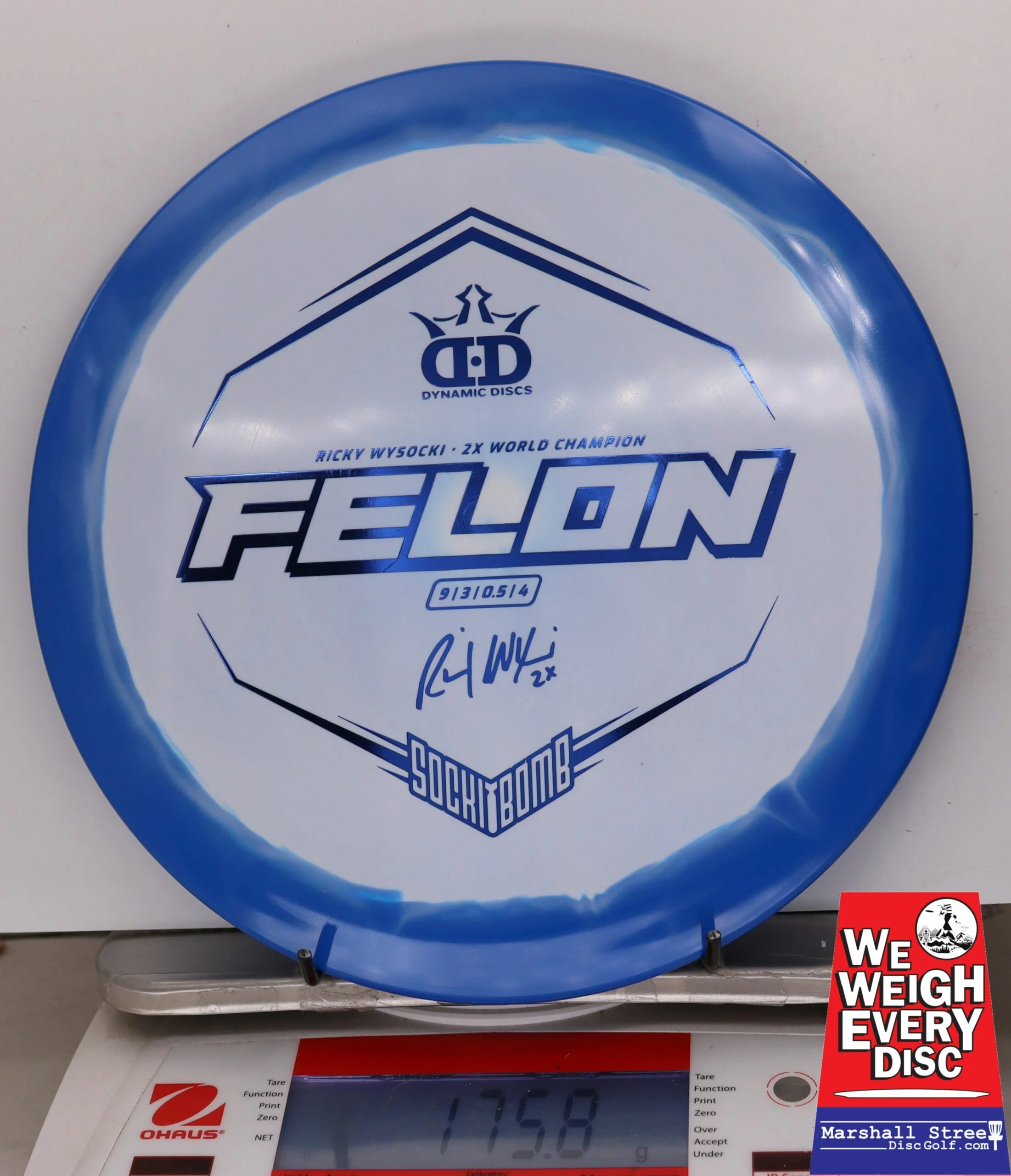 071733 Fuzion Orbit Felon, Ricky Wysocki 2x - #22 Blue, 176
