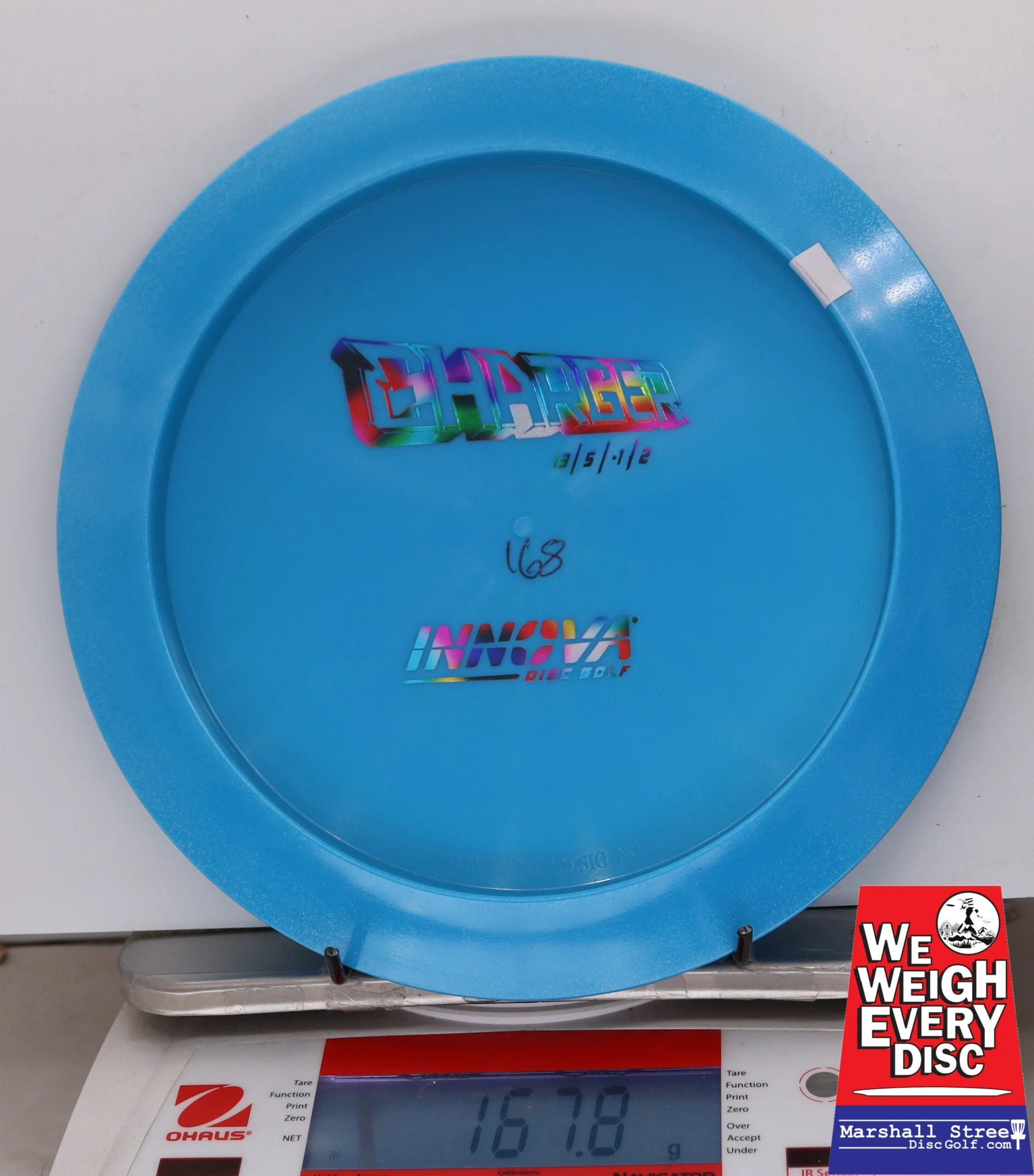 072485 Star Charger, Bottom Stamp - #25 Blue, 168
