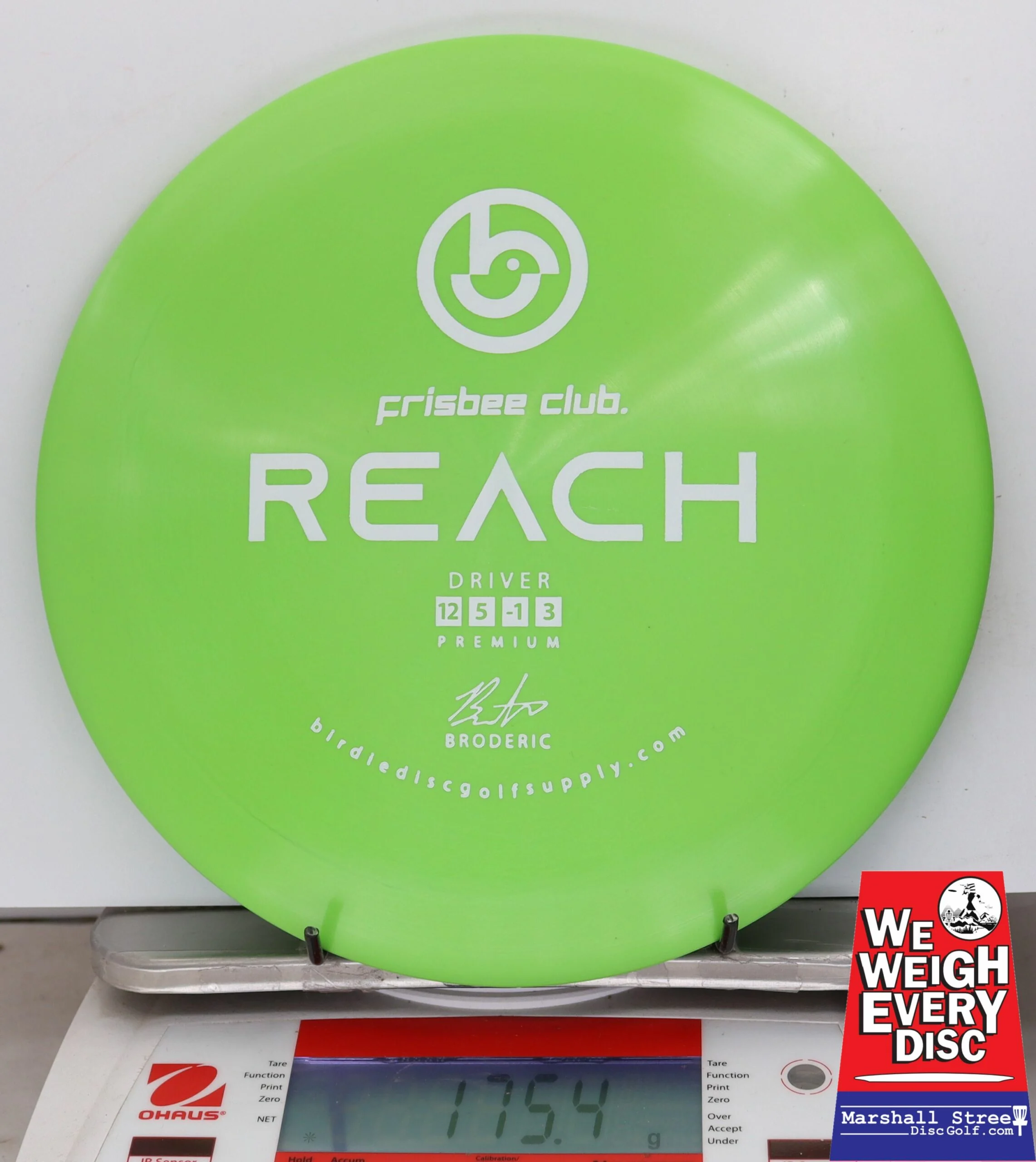 074708 Premium Reach, Frisbee Club Edition - #04 Green, 175