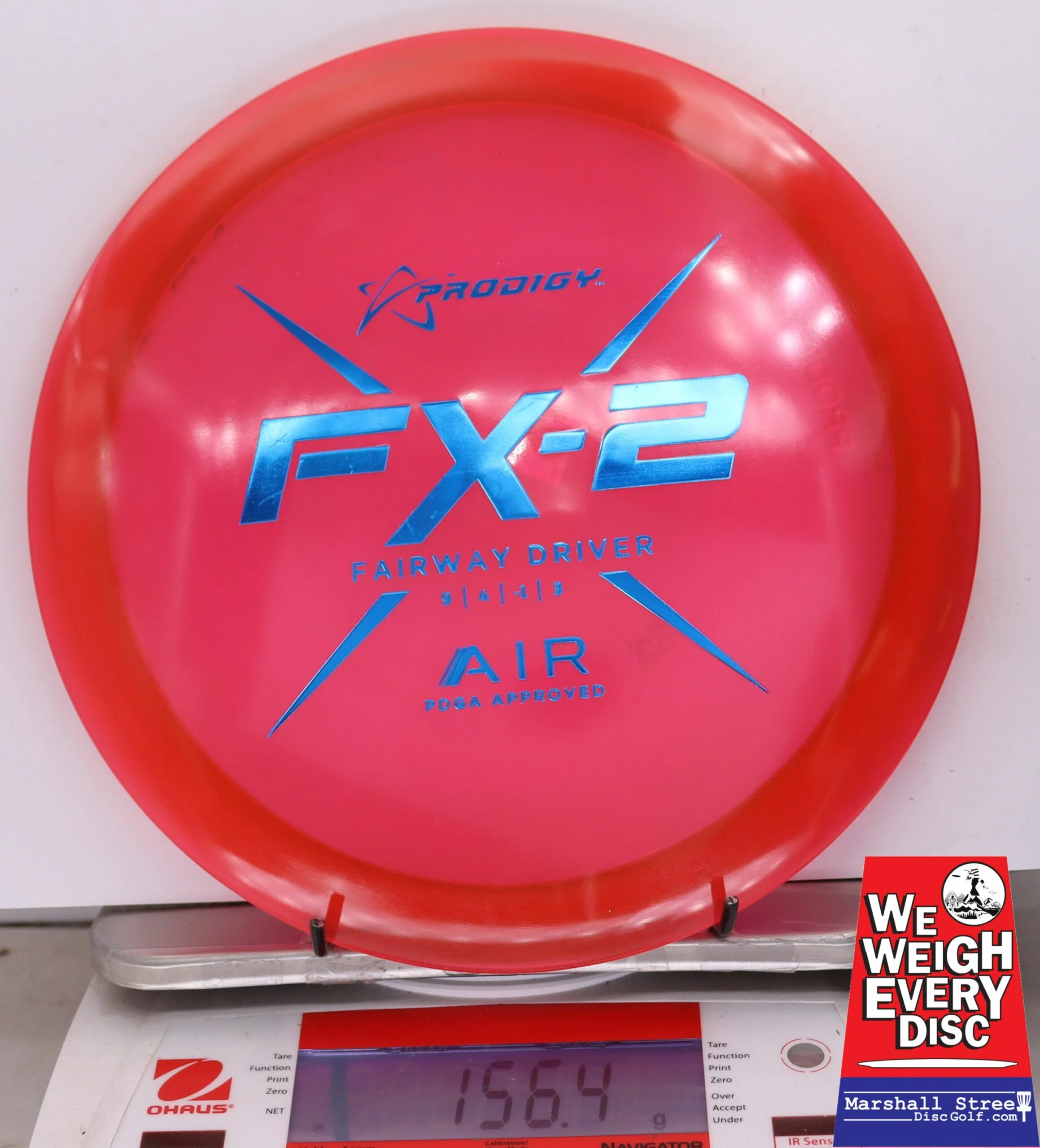 077785 Prodigy FX-2, Air - #07 Red, 156