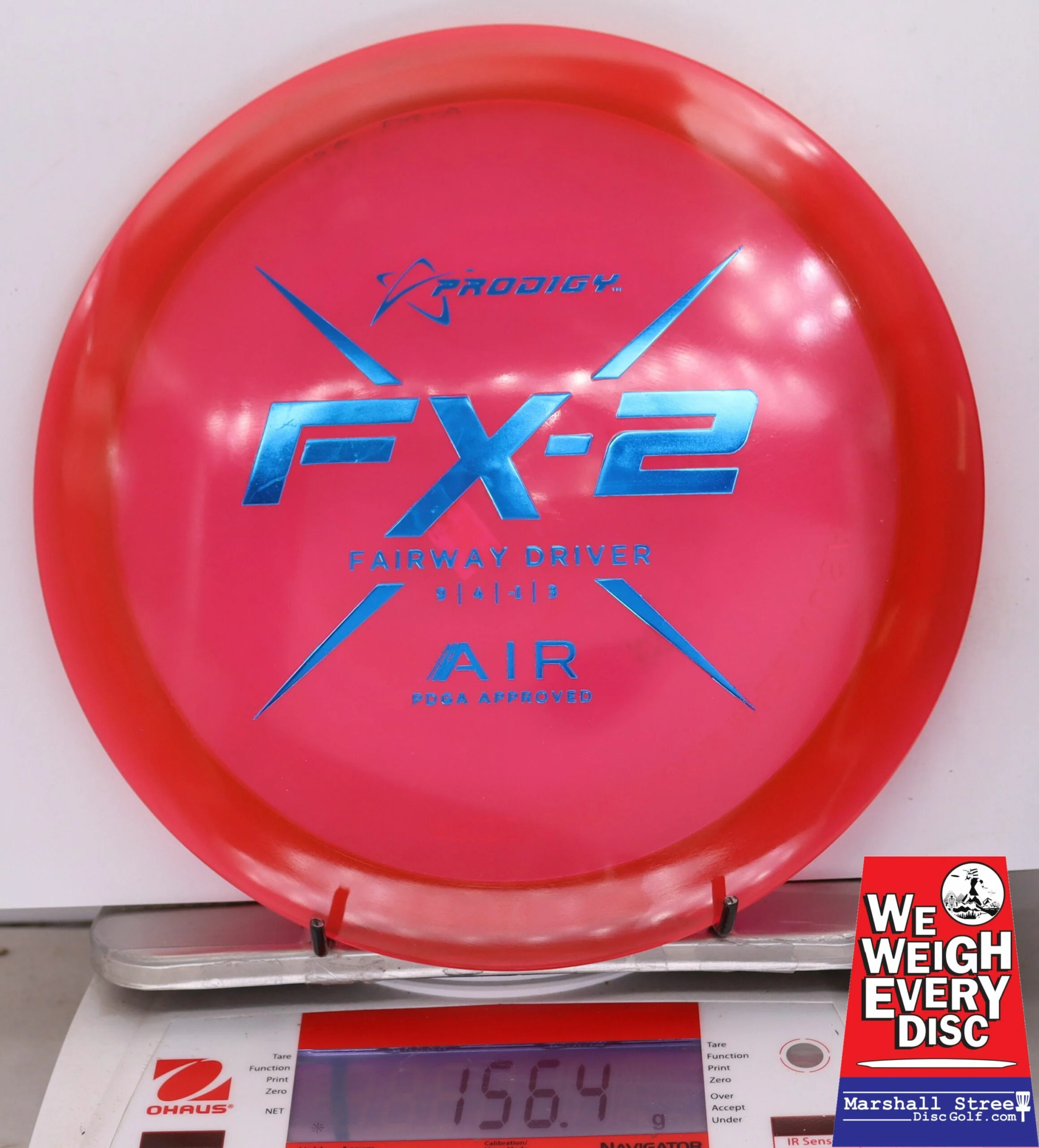 077787 Prodigy FX-2, Air - #09 Red, 156