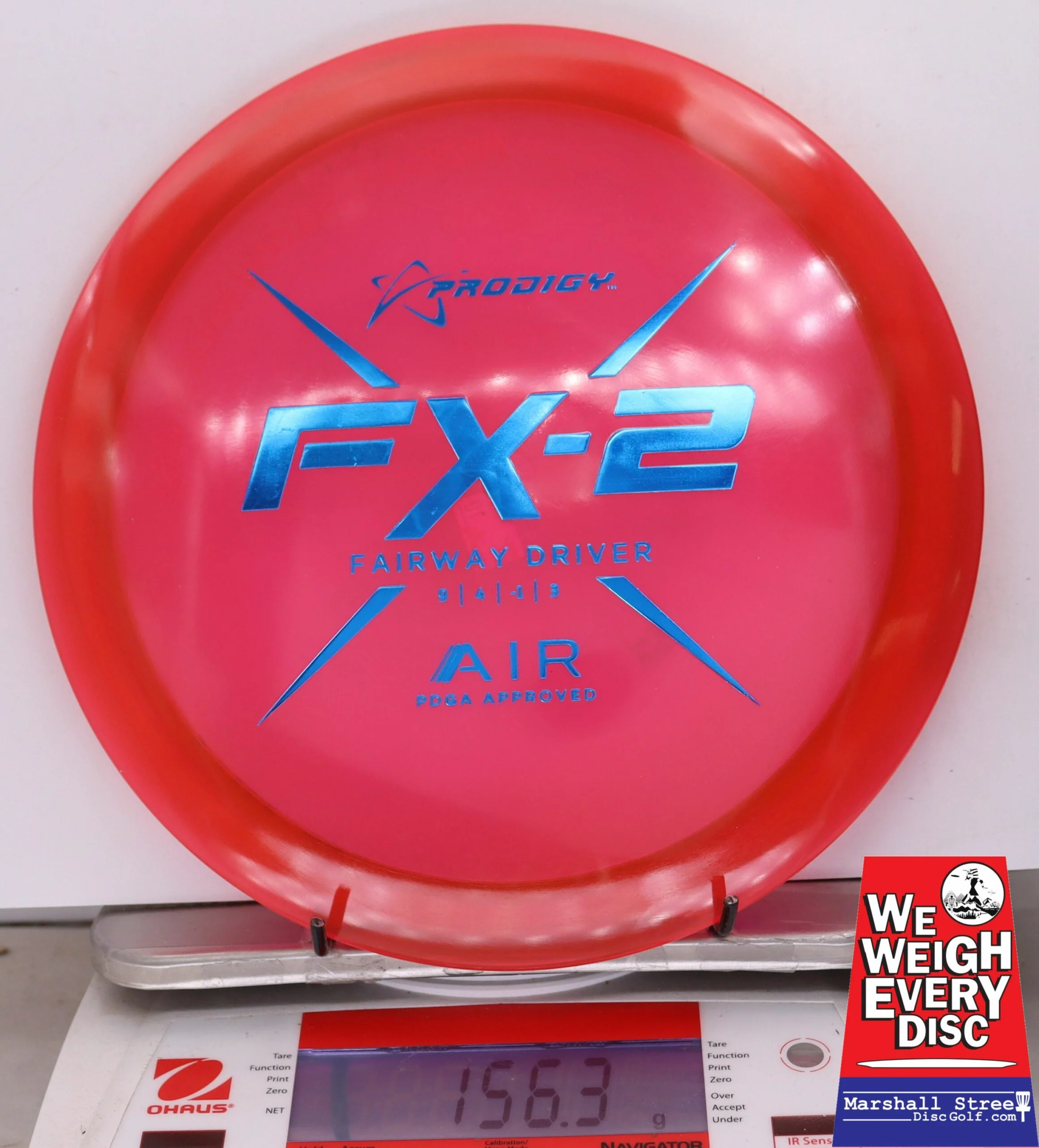 077788 Prodigy FX-2, Air - #10 Red, 156