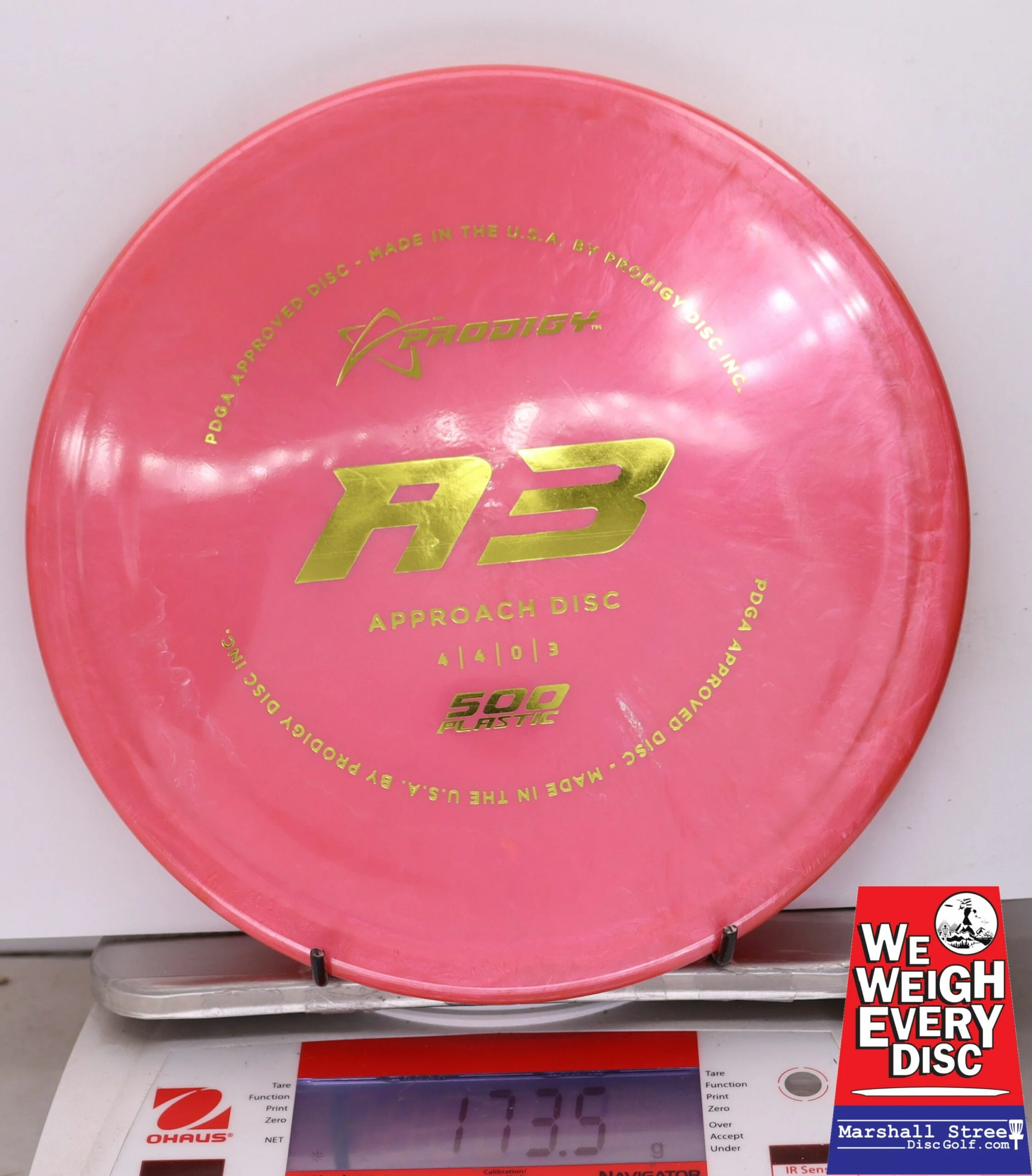 077855 Prodigy A3, 500 - #02 PinkRed, 174