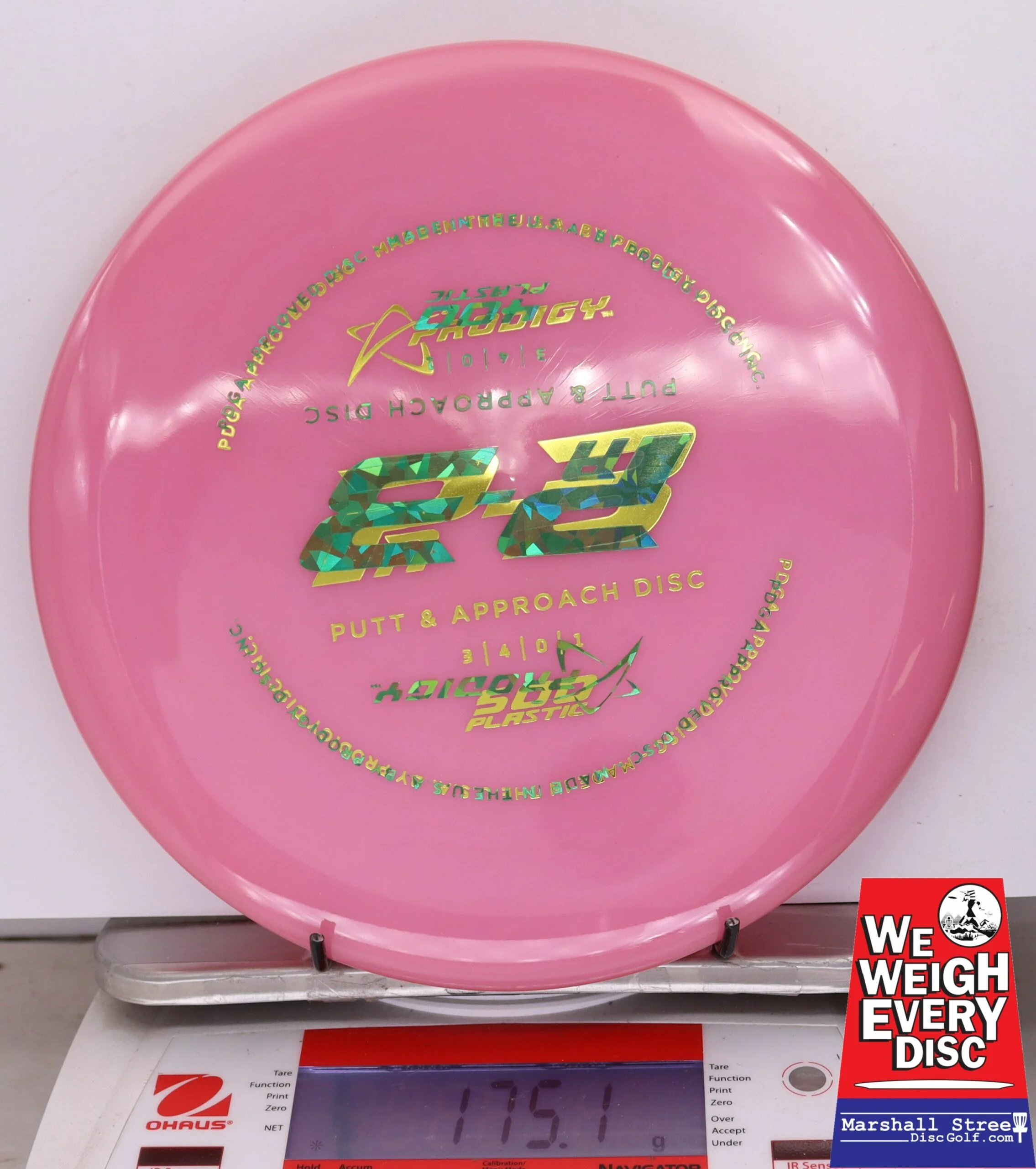 078585 X-Out Prodigy PA3, 400 - #22 Pink, 175
