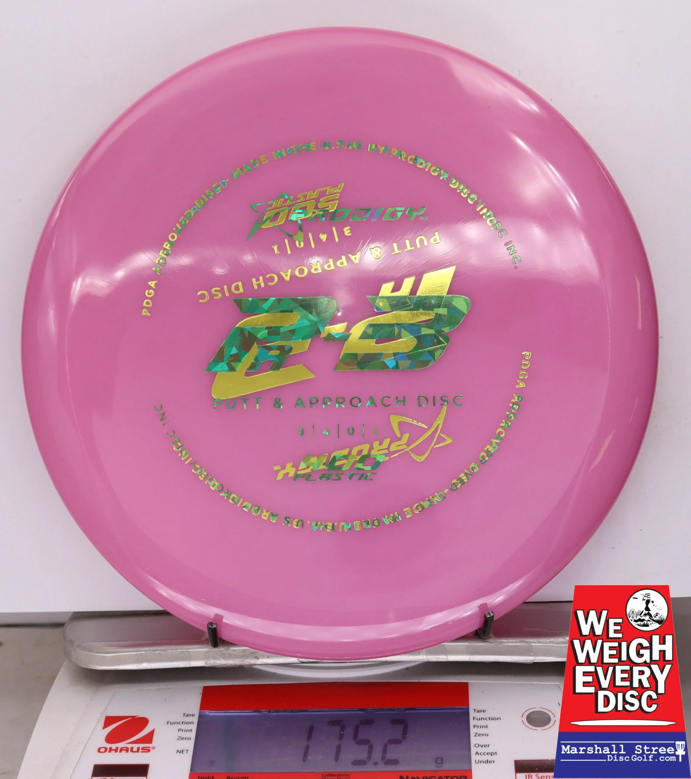 078591 X-Out Prodigy PA3, 400 - #28 Pink, 175