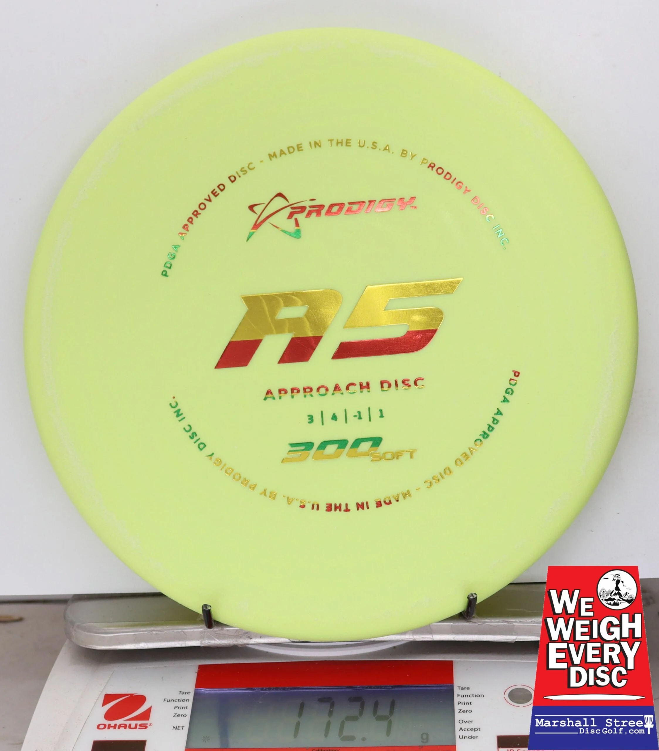 078906 Prodigy A5, 300 Soft - #03 Yellow, 172