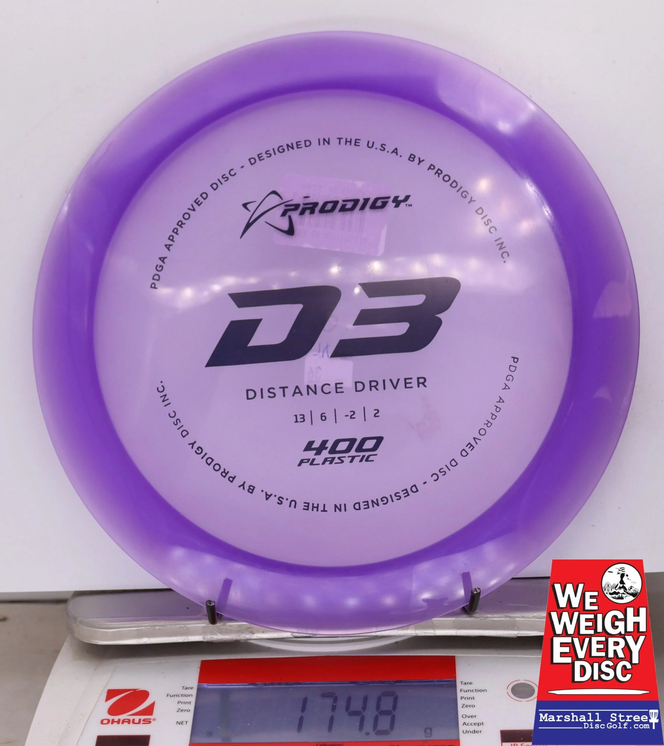 079091 Prodigy D3, 400 - #36 Purple, 175