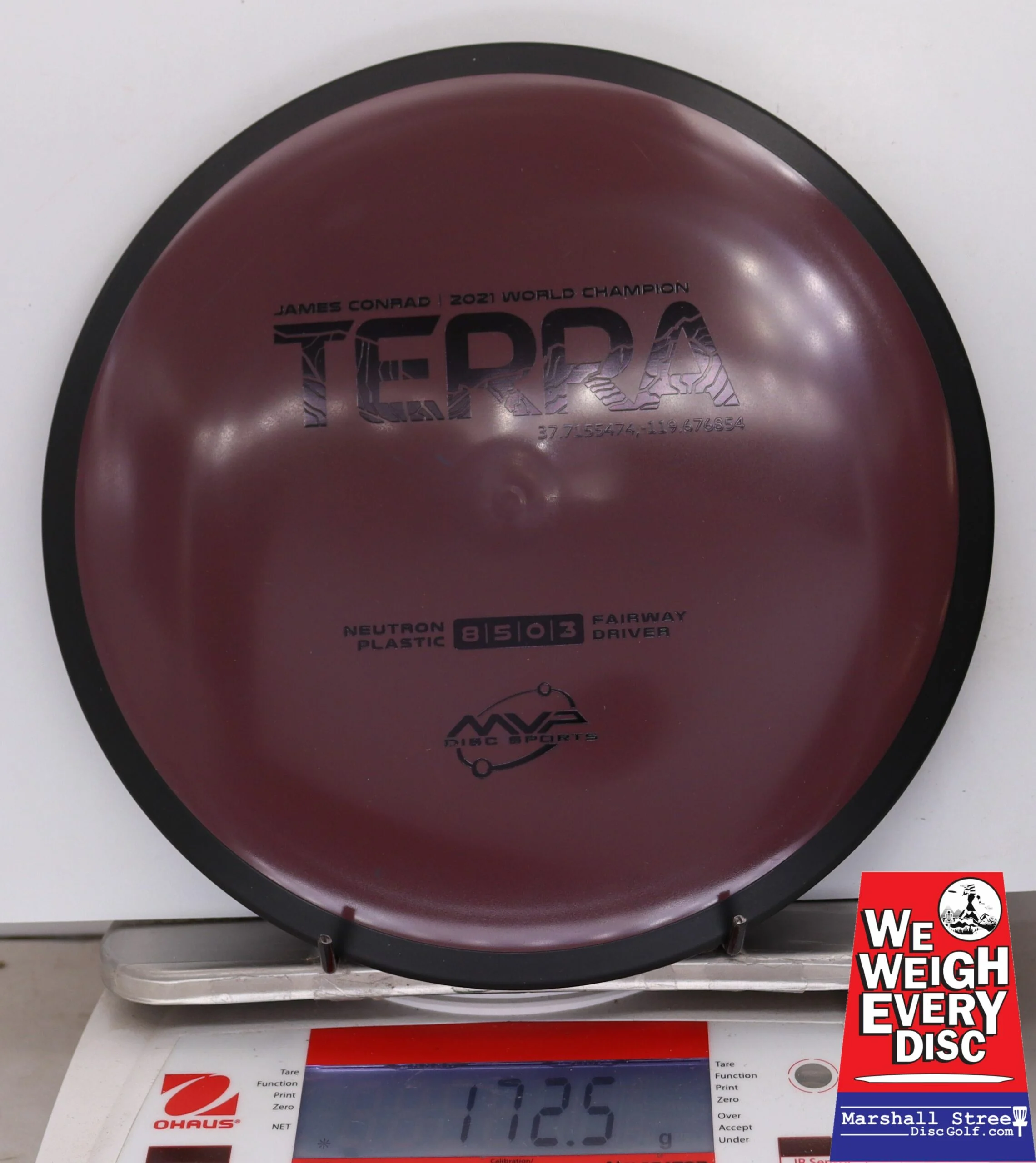 079264 Neutron Terra, James Conrad - #19 Maroon, 173