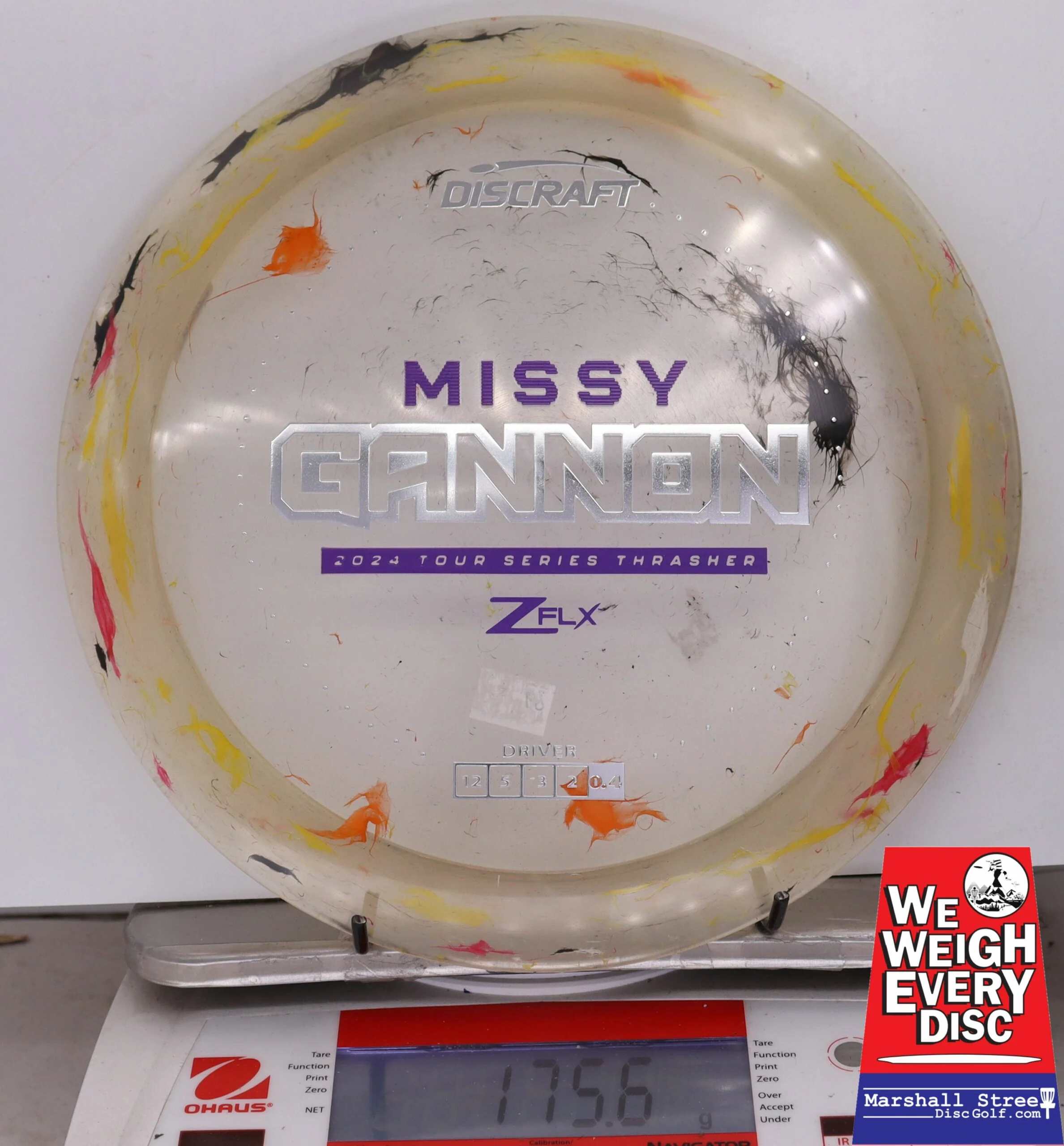 082427 Z FLX Jawbreaker Thrasher, Missy Gannon Tour Series '24 - #42 Clearish, 176